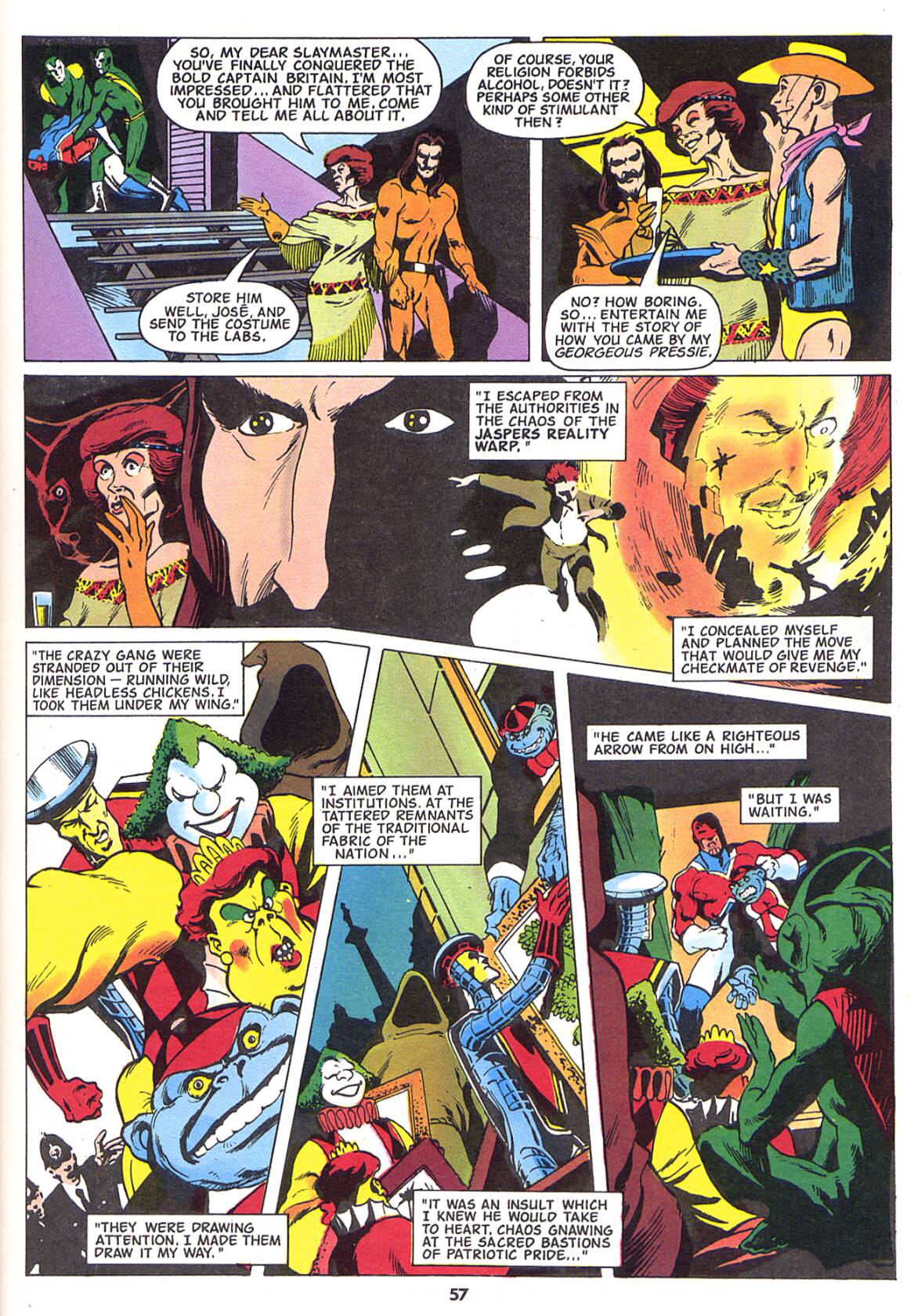 Read online Captain Britain (1988) comic -  Issue # TPB - 57
