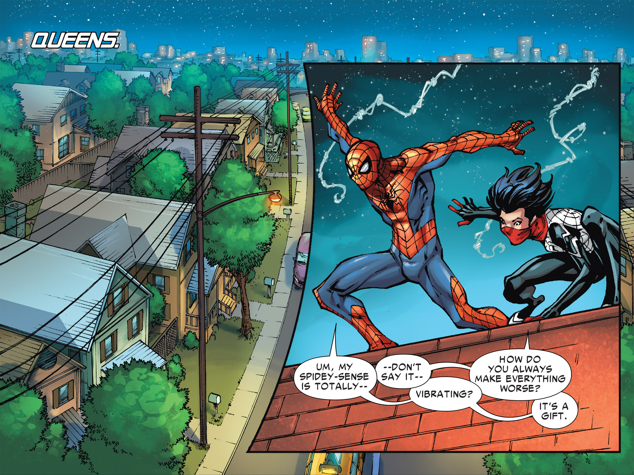 Read online The Amazing Spider-Man & Silk: The Spider(fly) Effect (Infinite Comics) comic -  Issue #1 - 23