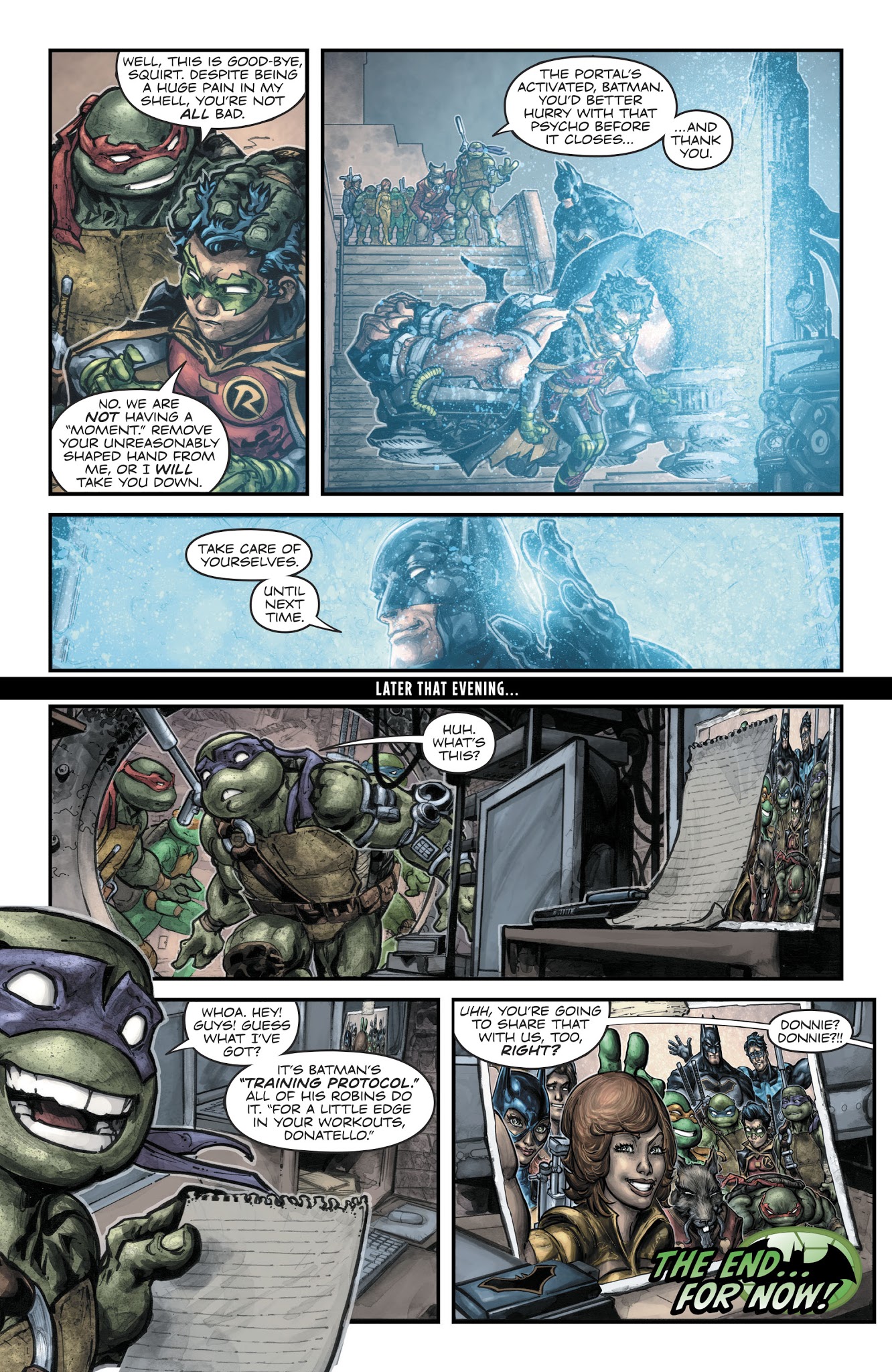 Read online Batman/Teenage Mutant Ninja Turtles II comic -  Issue #6 - 22