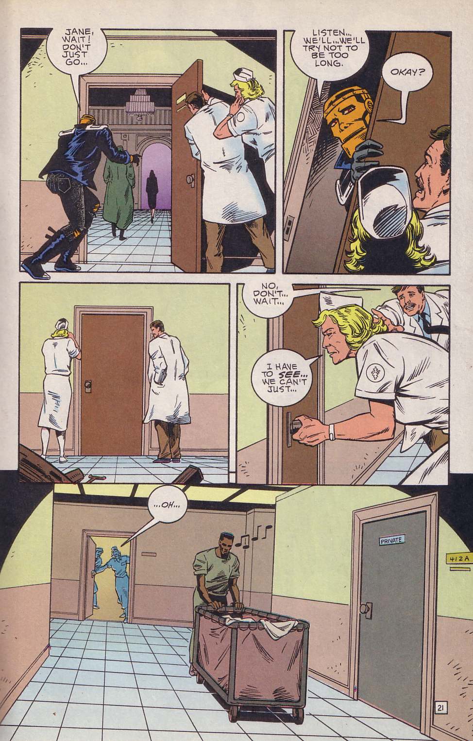 Read online Doom Patrol (1987) comic -  Issue #23 - 23