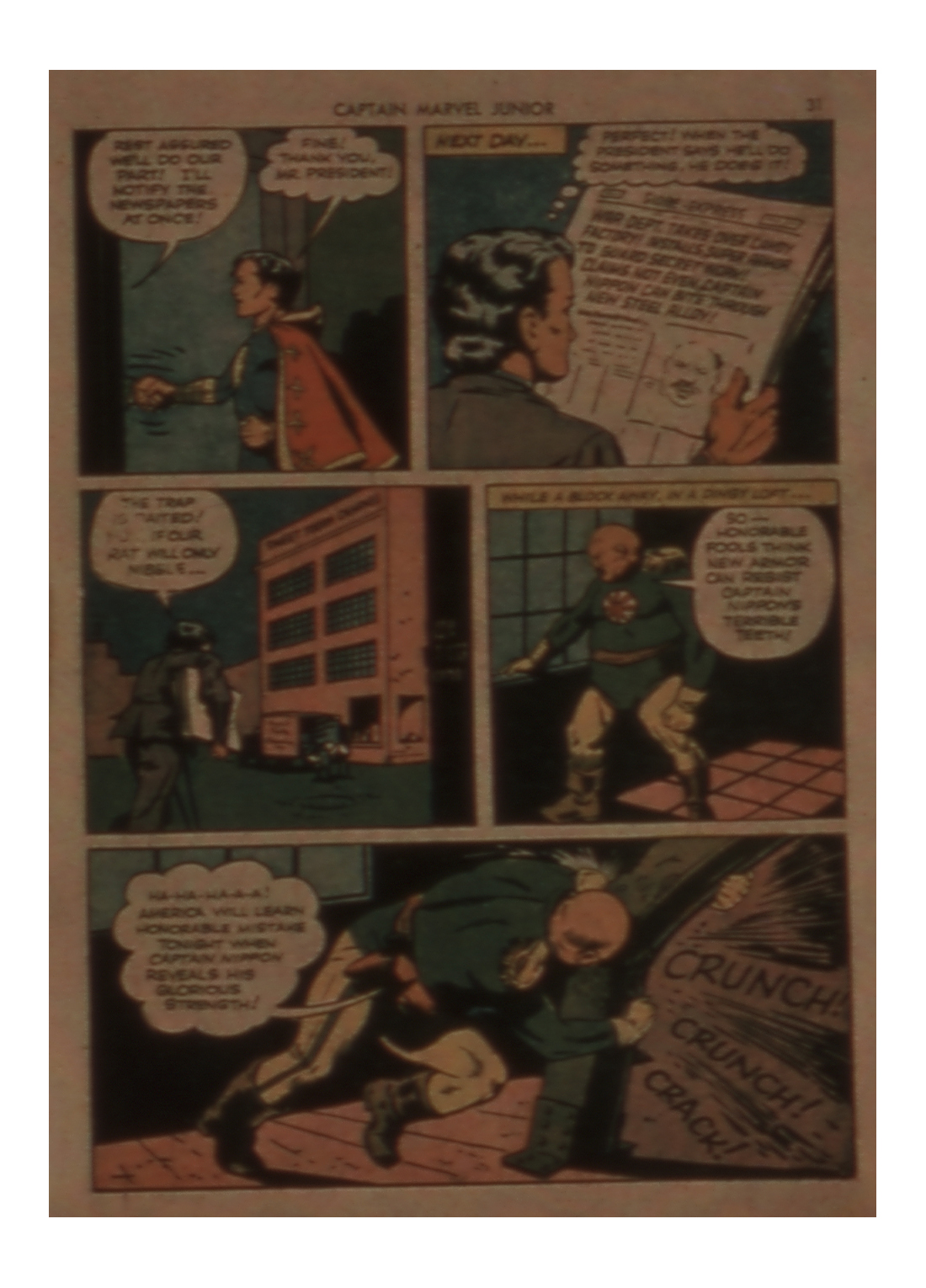 Read online Captain Marvel, Jr. comic -  Issue #3 - 31