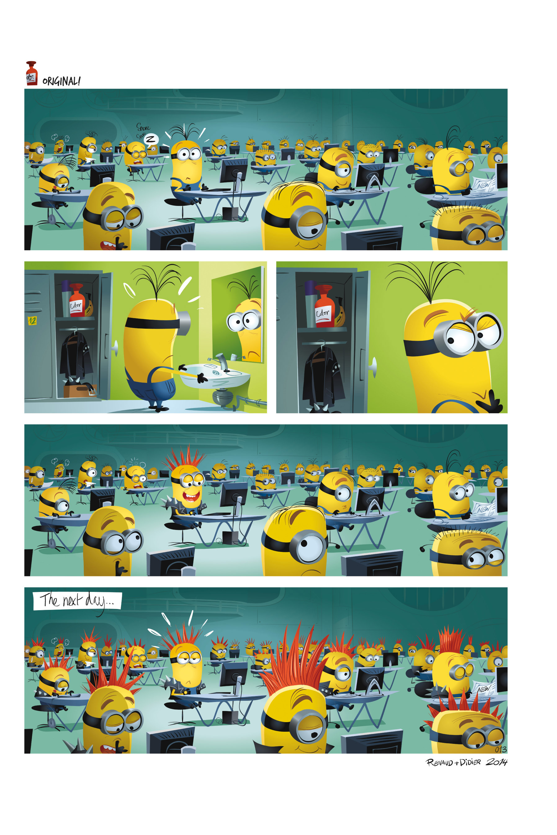 Read online Minions comic -  Issue #1 - 27