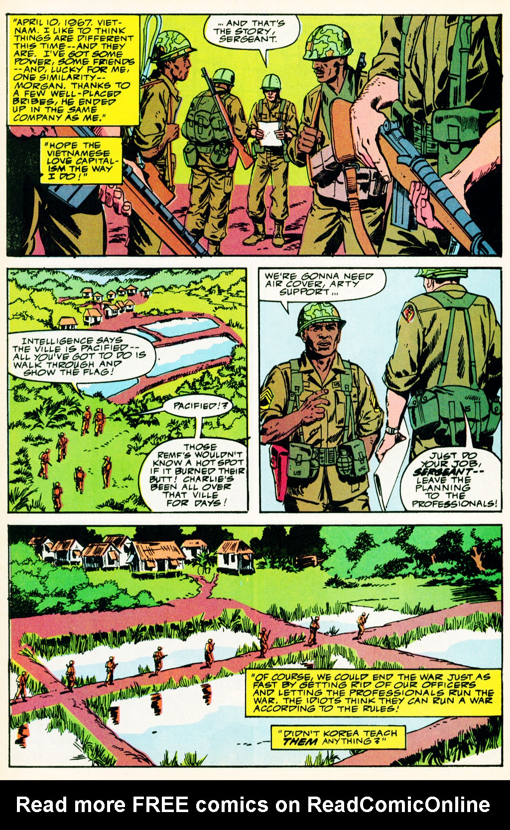 Read online The 'Nam comic -  Issue #45 - 18