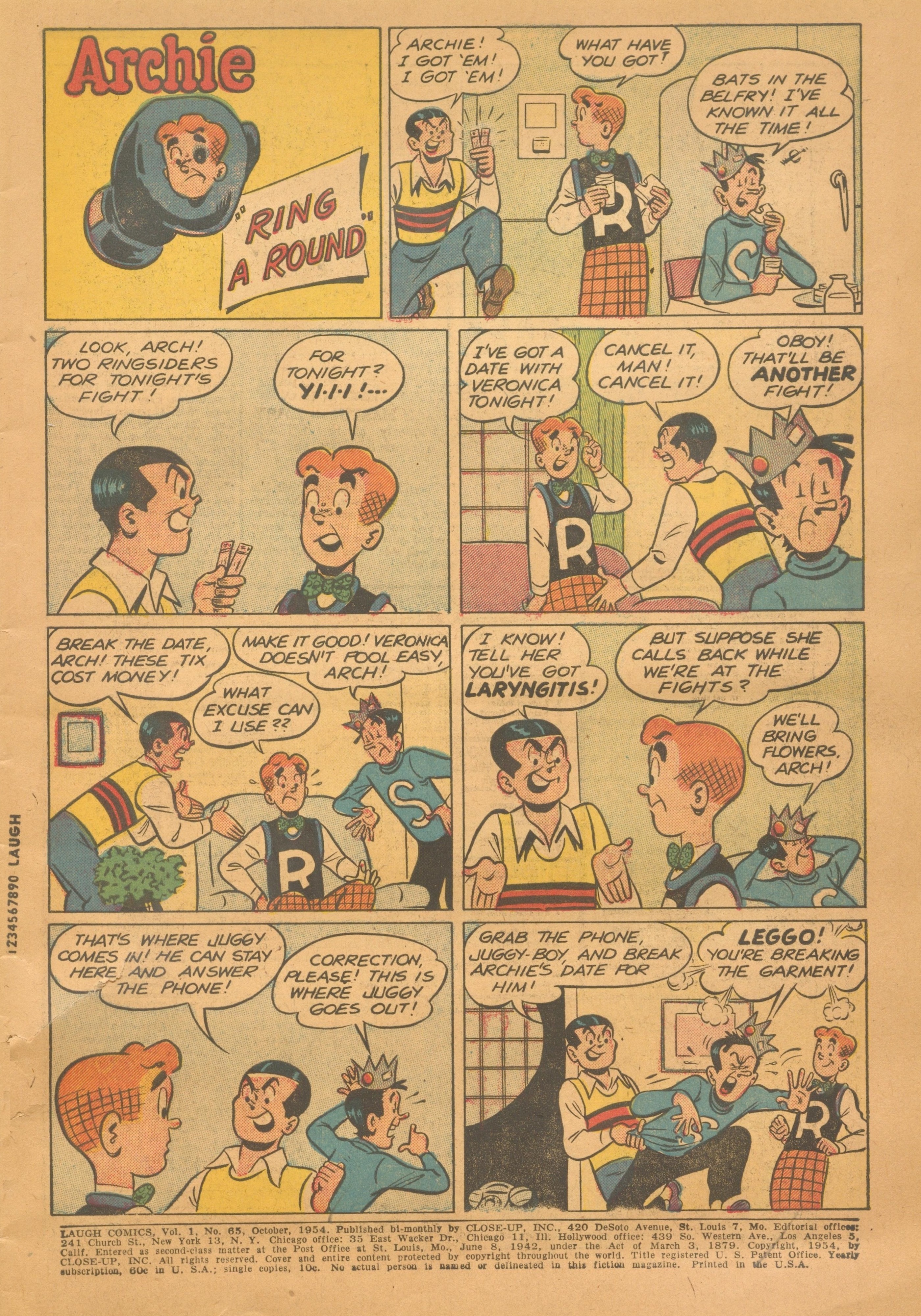 Read online Laugh (Comics) comic -  Issue #65 - 3
