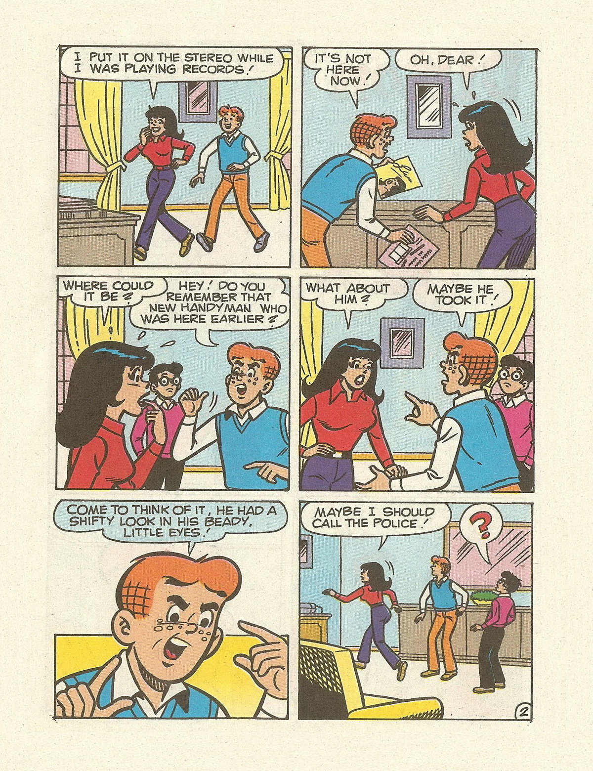 Read online Archie's Pals 'n' Gals Double Digest Magazine comic -  Issue #15 - 111