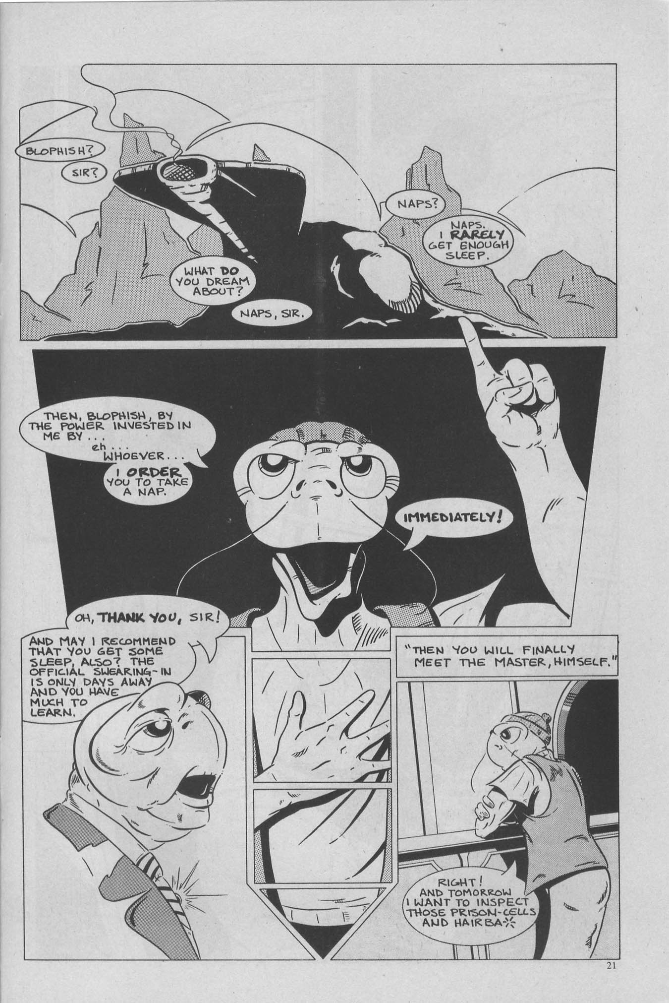 Read online The Fish Police comic -  Issue #3 - 23