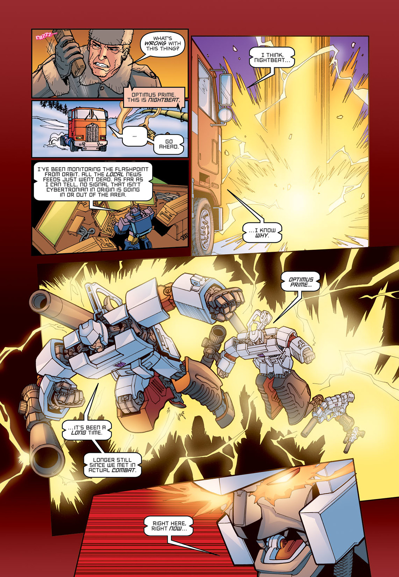 Read online The Transformers: Escalation comic -  Issue #4 - 23