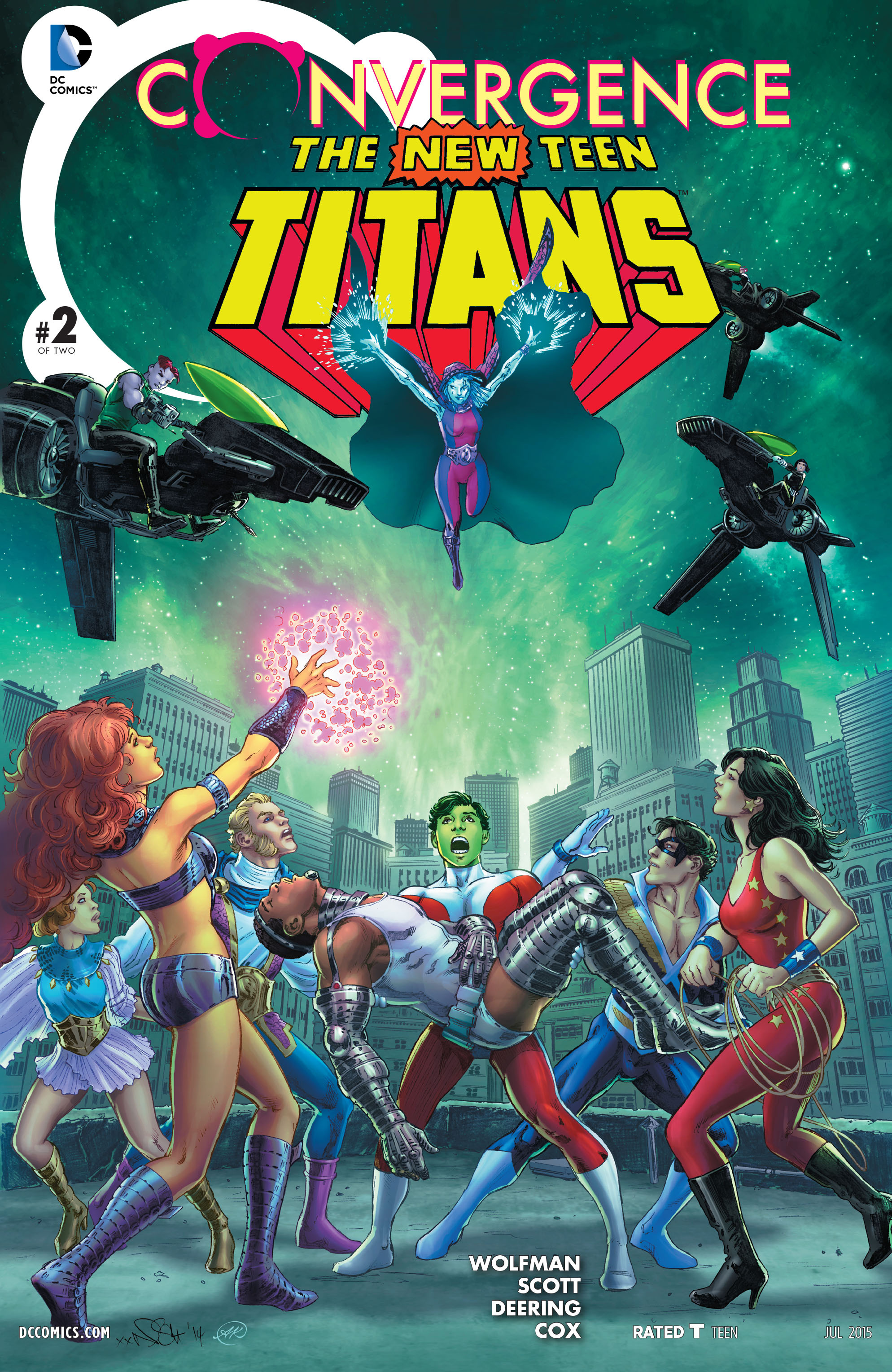 Read online Convergence New Teen Titans comic -  Issue #2 - 1