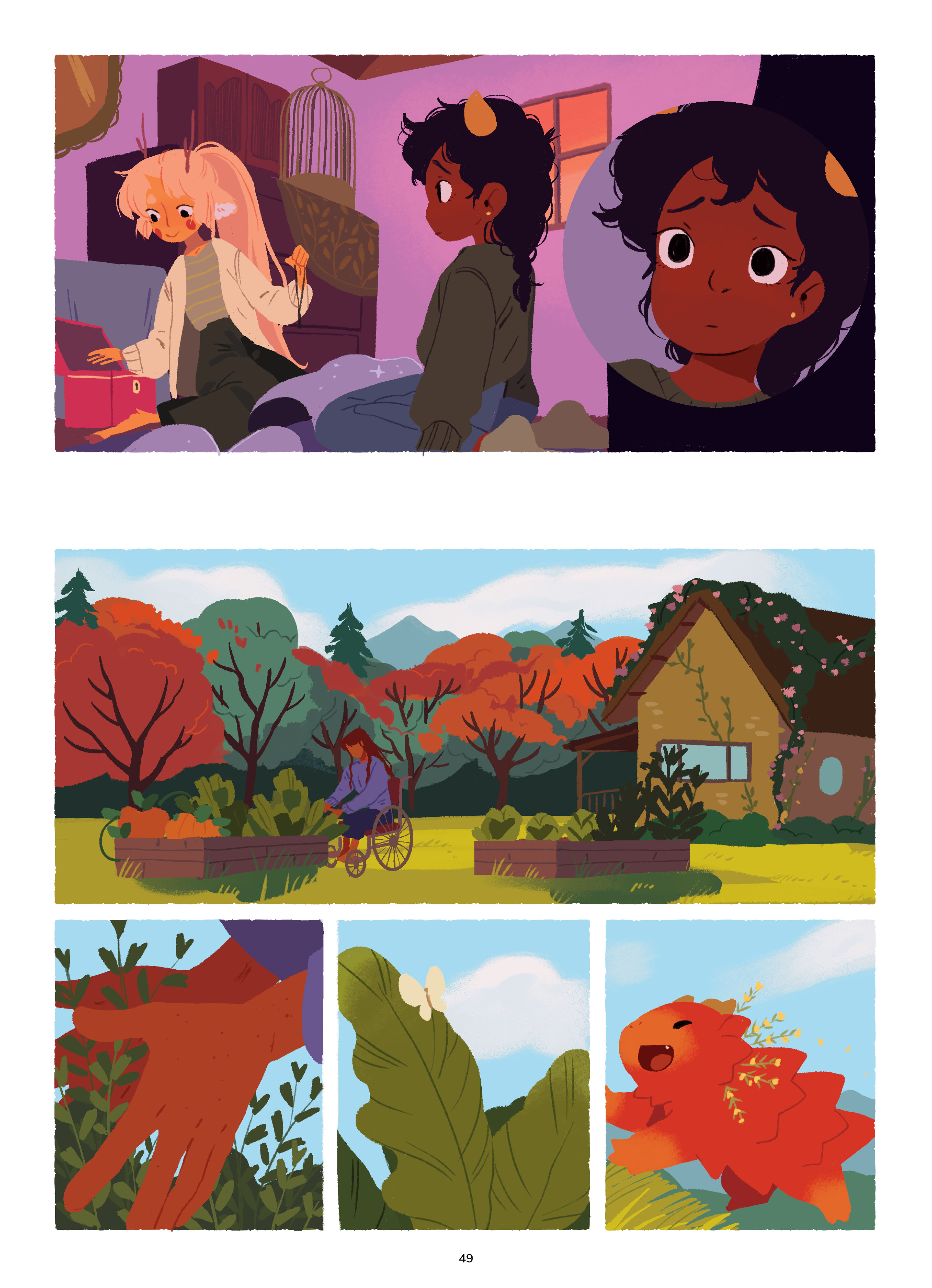 Read online The Tea Dragon Series comic -  Issue # The Tea Dragon Tapestry - 50