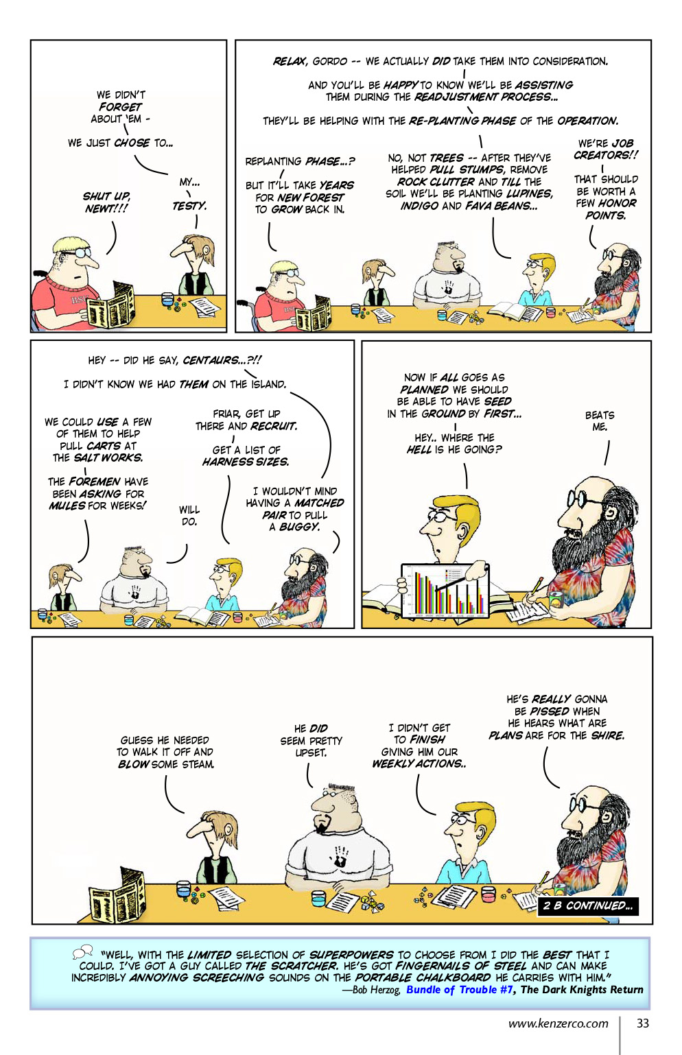 Read online Knights of the Dinner Table comic -  Issue #194 - 35