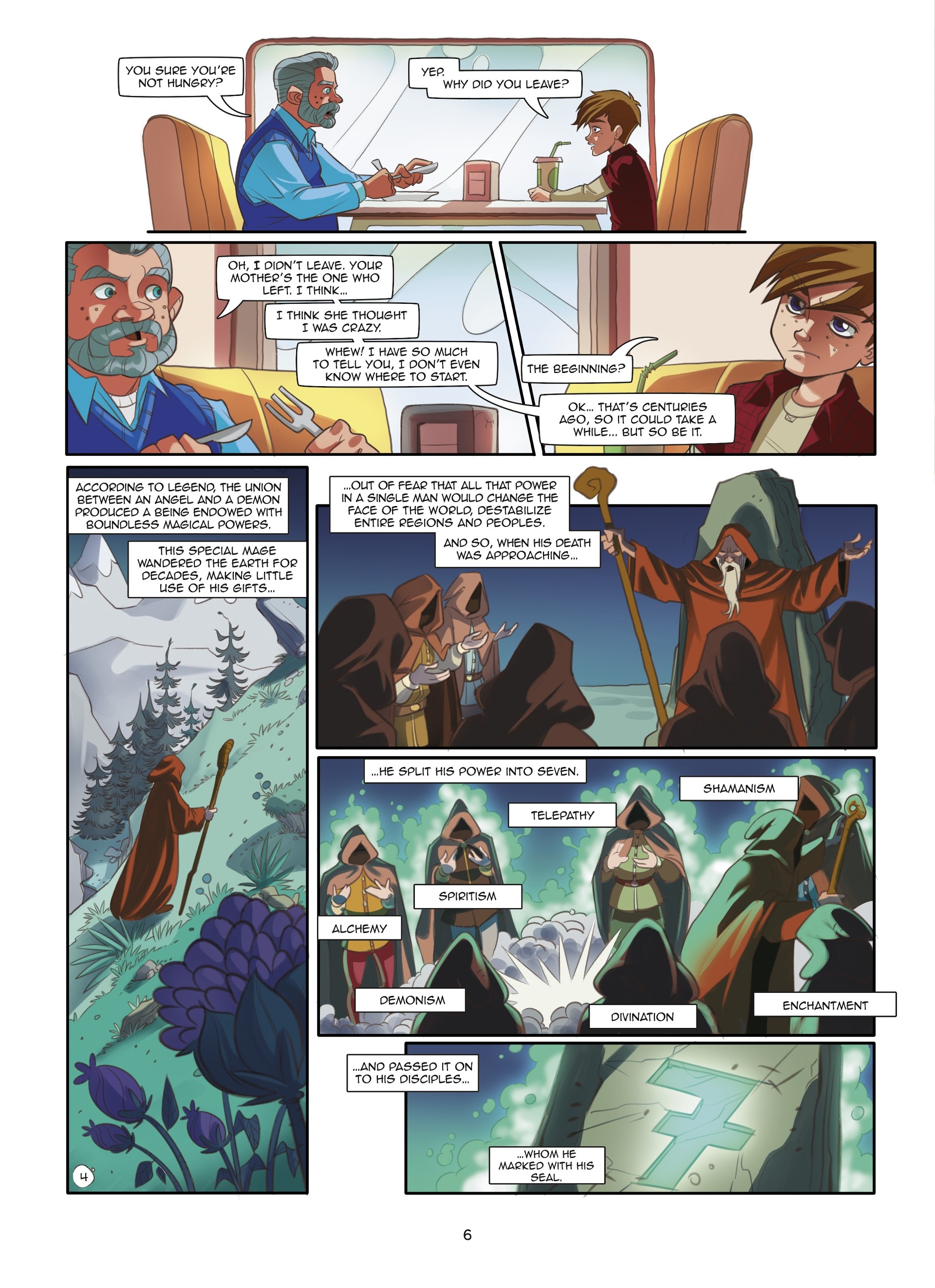 Read online Magic 7 comic -  Issue #3 - 7