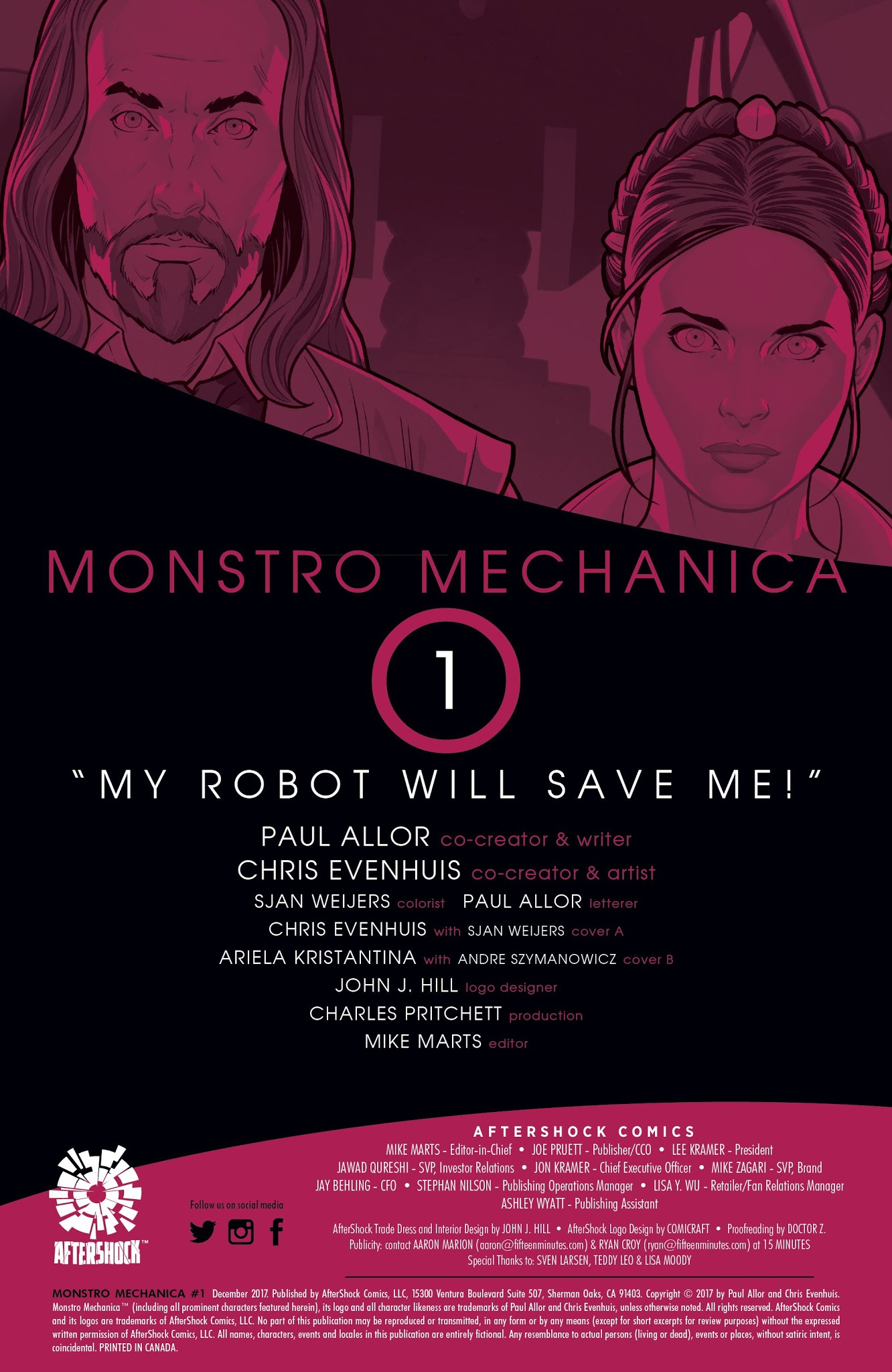 Read online Monstro Mechanica comic -  Issue #1 - 2