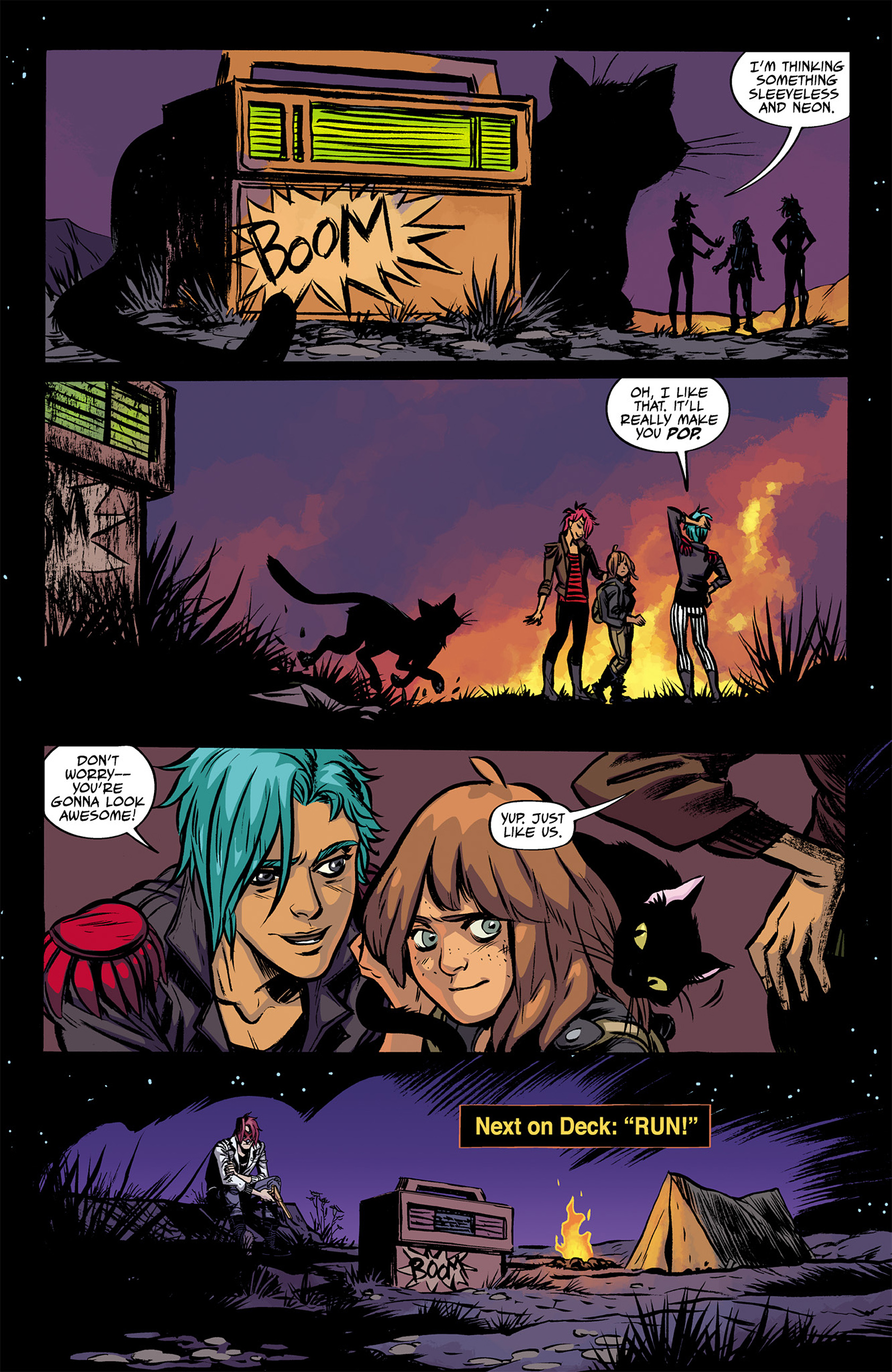 Read online The True Lives Of The Fabulous Killjoys comic -  Issue #3 - 24
