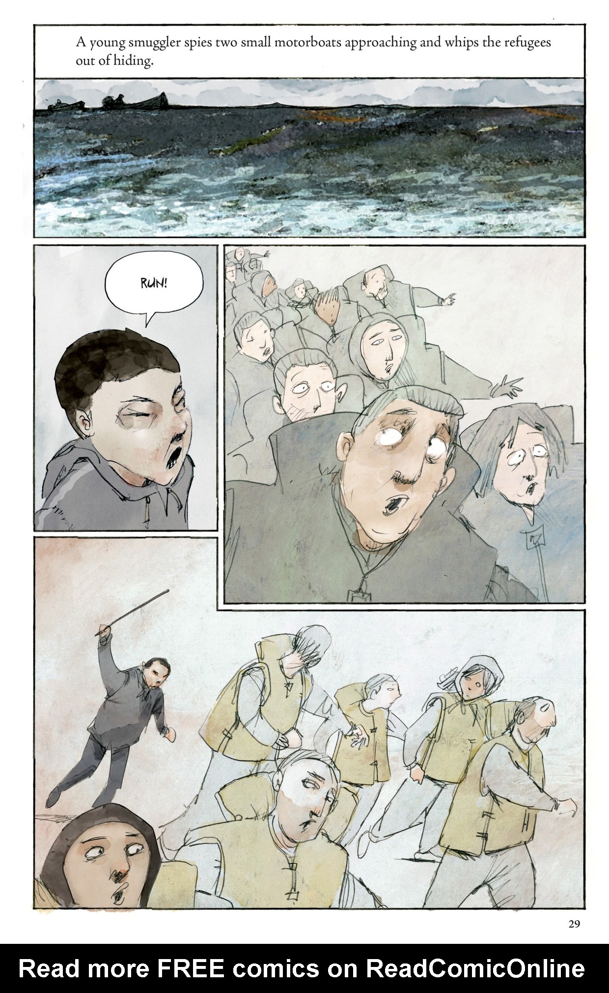 Read online The Unwanted: Stories of the Syrian Refugees comic -  Issue # TPB - 28