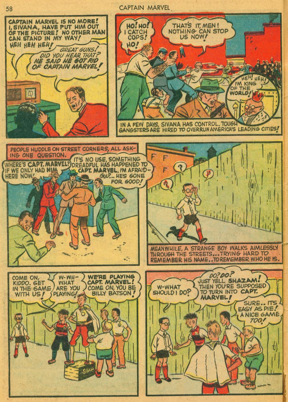 Read online Captain Marvel Adventures comic -  Issue #5 - 60