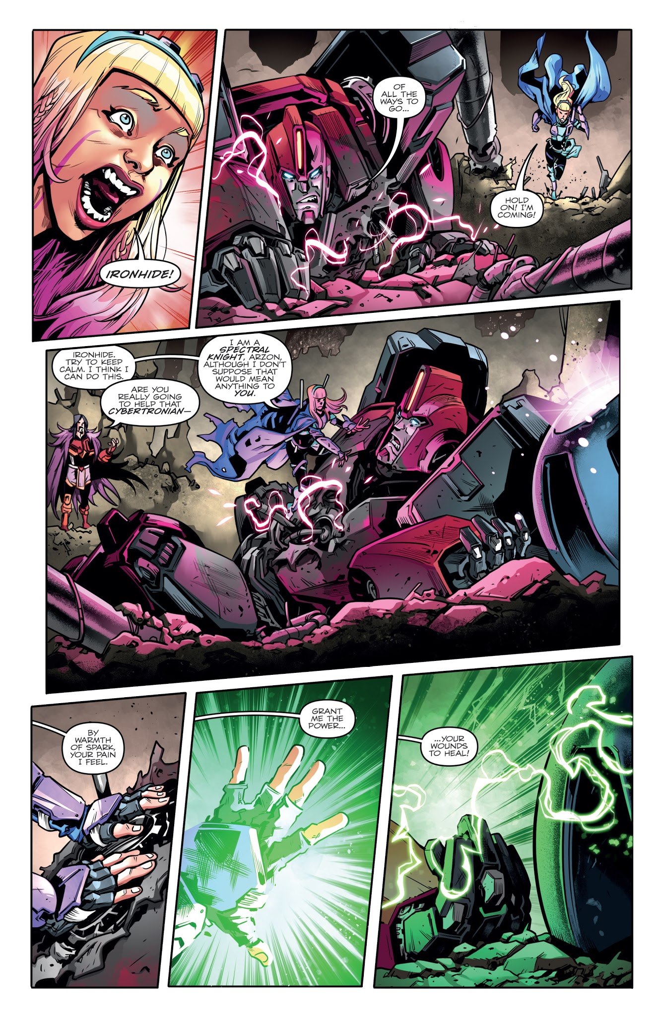 Read online Transformers vs. Visionaries comic -  Issue #5 - 17