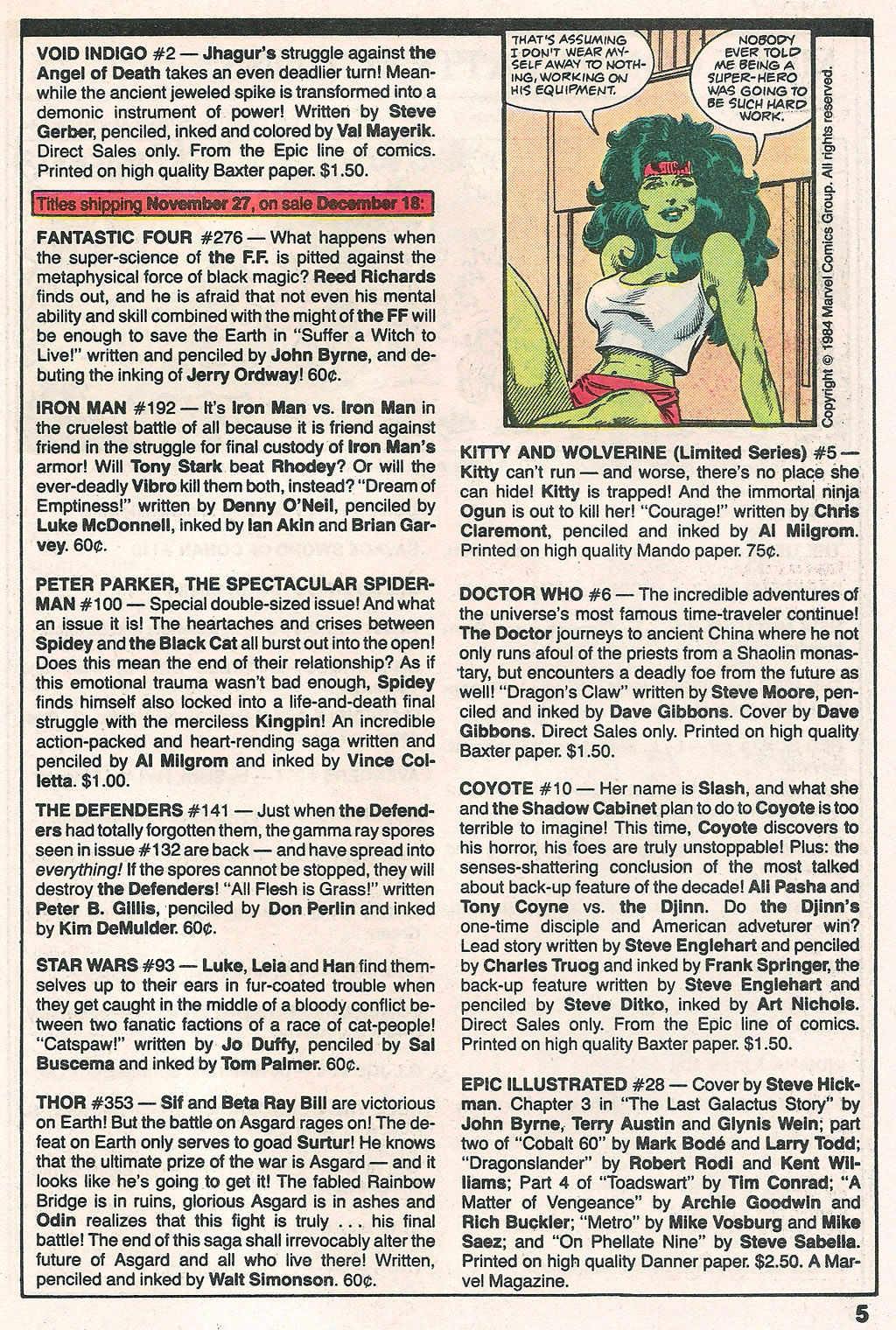 Read online Marvel Age comic -  Issue #23 - 7