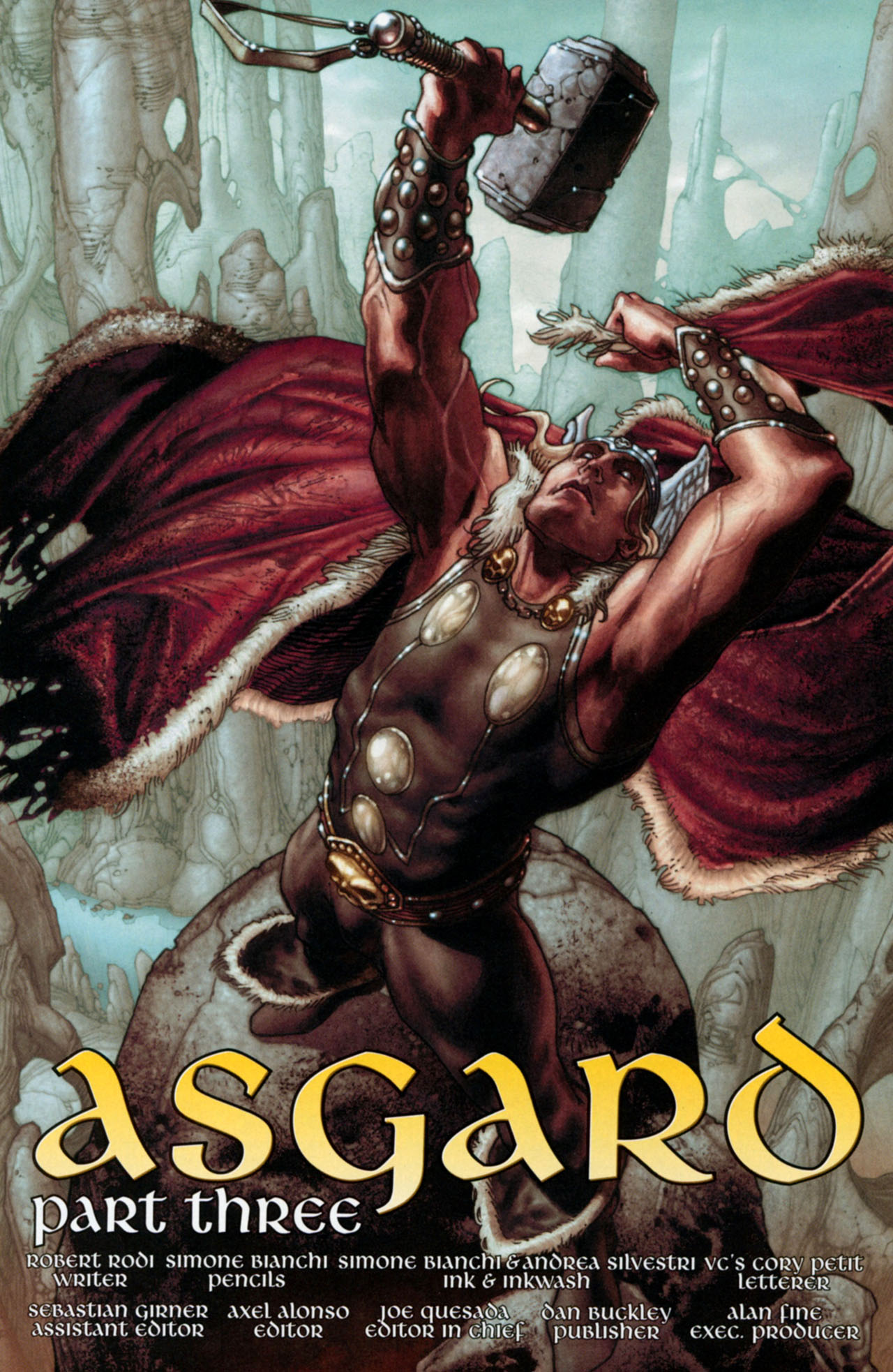 Read online Thor: For Asgard comic -  Issue #3 - 3