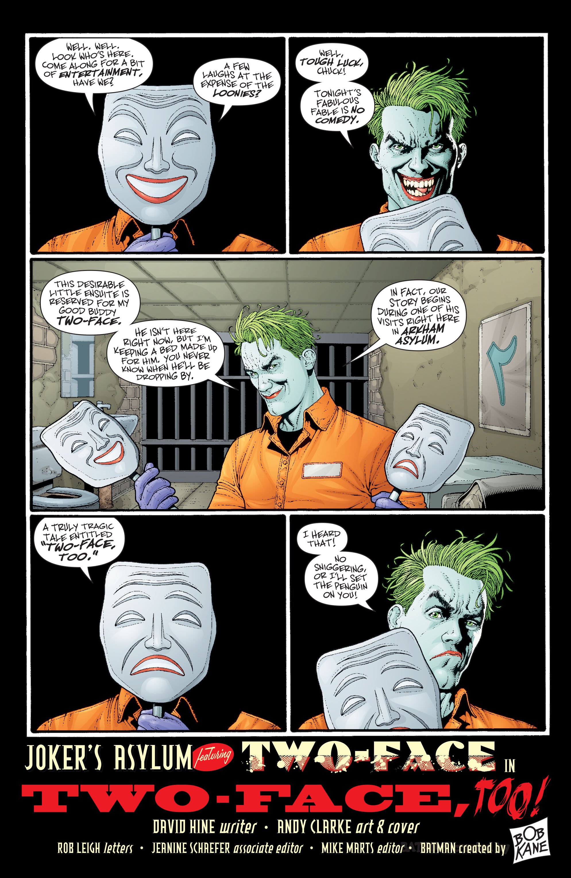 Read online Joker's Asylum: Two-Face comic -  Issue # Full - 2