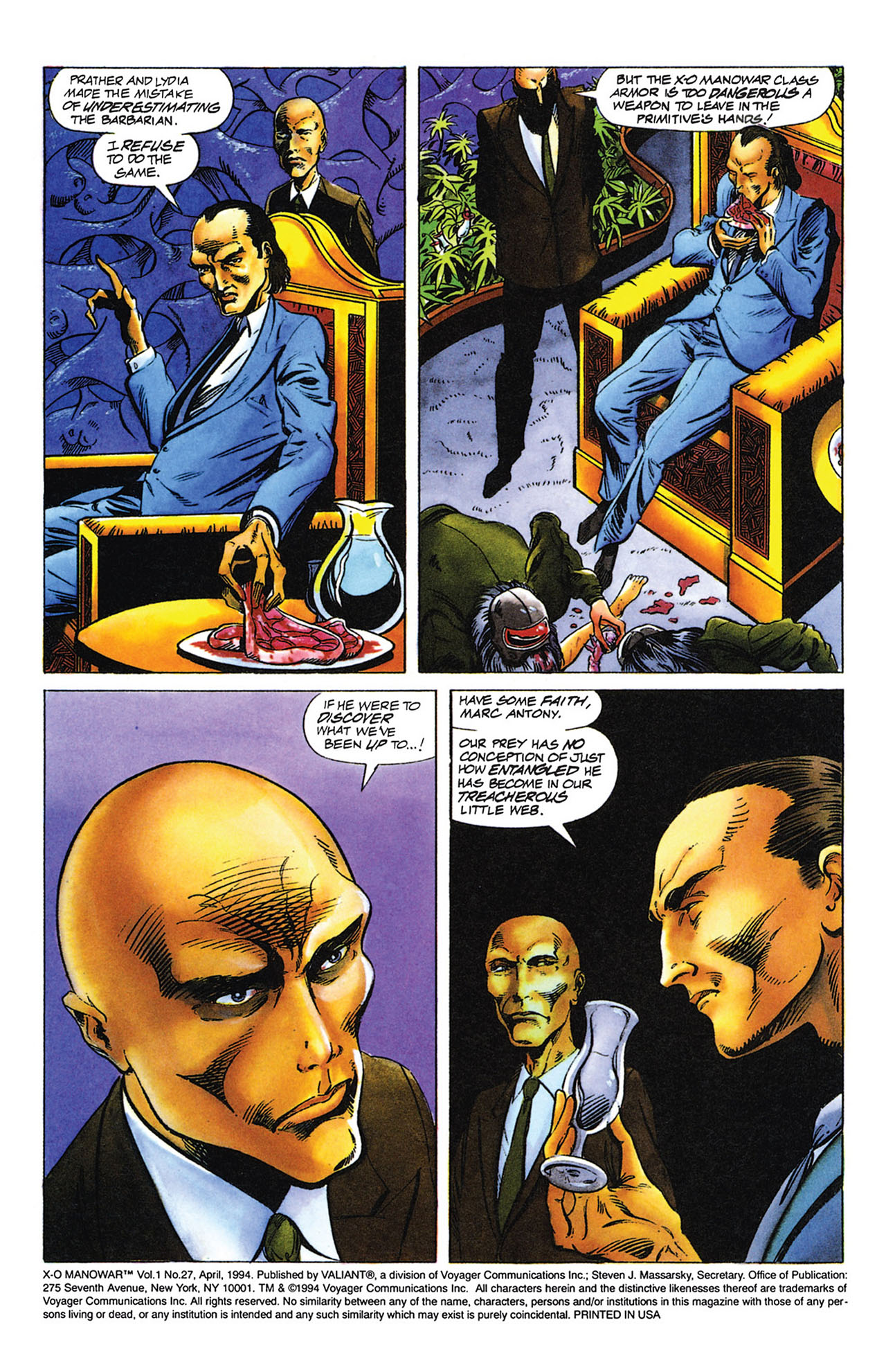 Read online X-O Manowar (1992) comic -  Issue #27 - 3