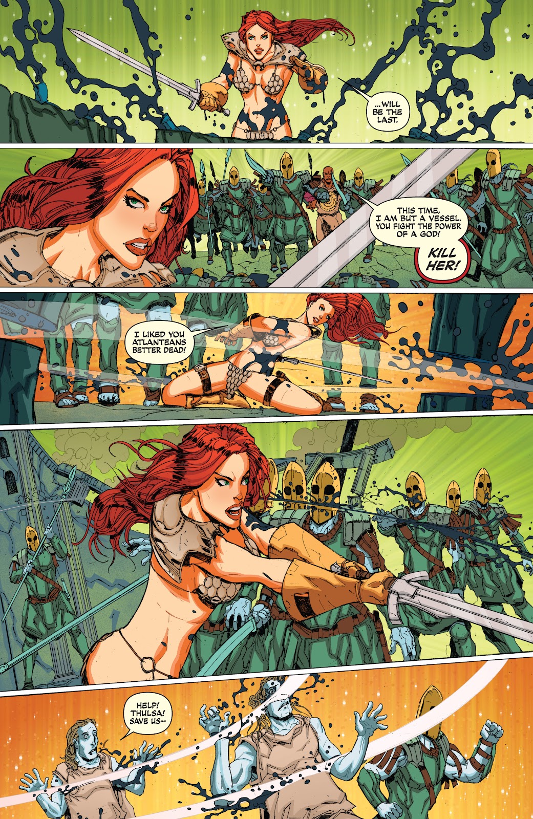 Red Sonja: Atlantis Rises issue 4 - Page 14
