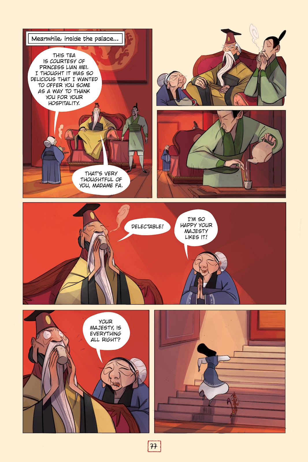Disney Mulan's Adventure Journal: The Palace of Secrets issue TPB - Page 76