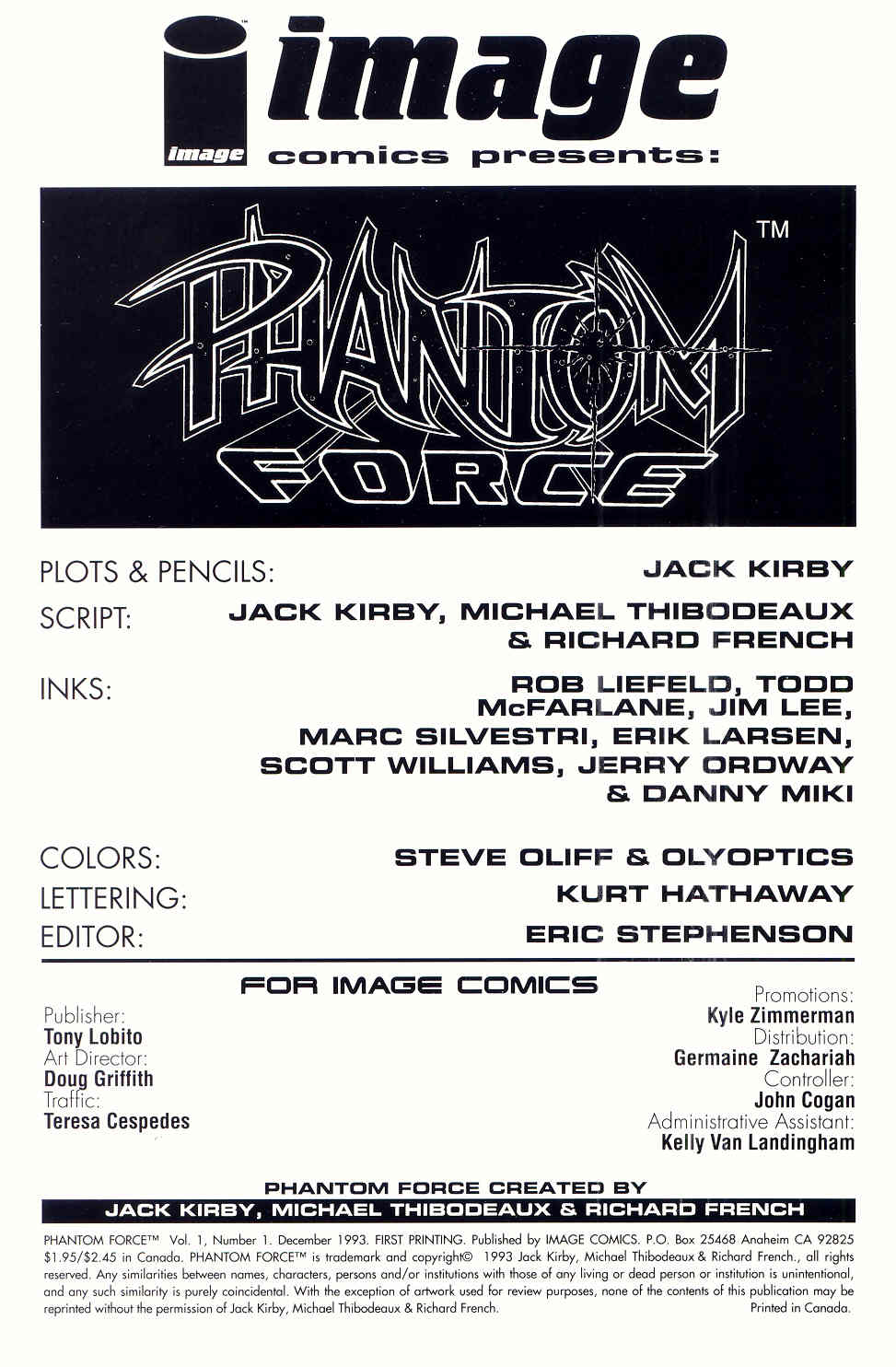 Read online Phantom Force comic -  Issue #1 - 2