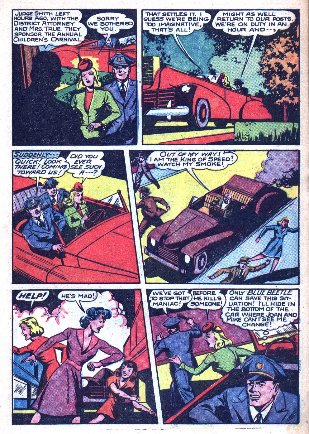 Read online Blue Beetle (1955) comic -  Issue #18 - 5