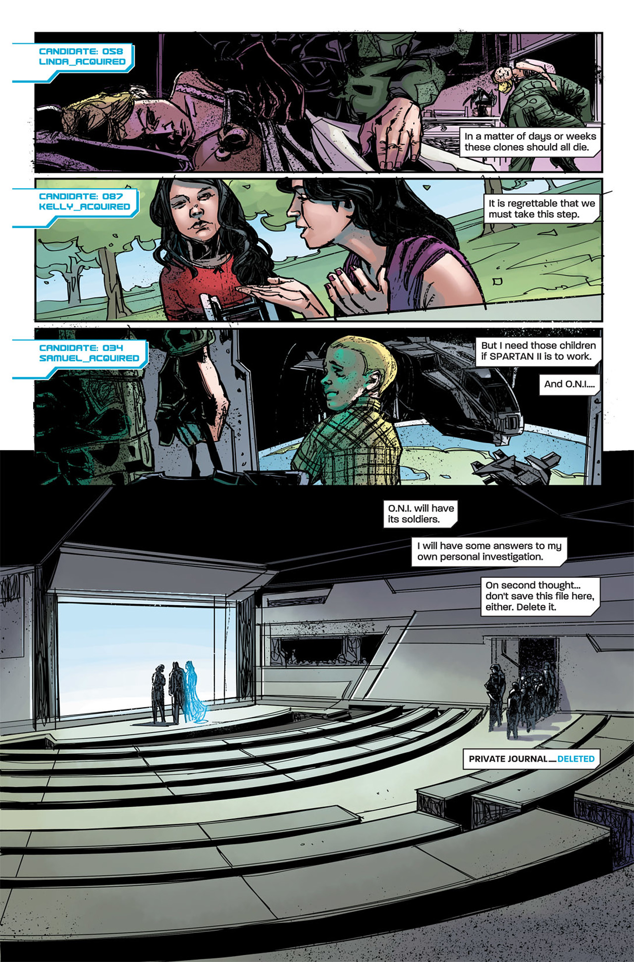 Read online Halo: Fall Of Reach - Boot Camp comic -  Issue # Full - 24