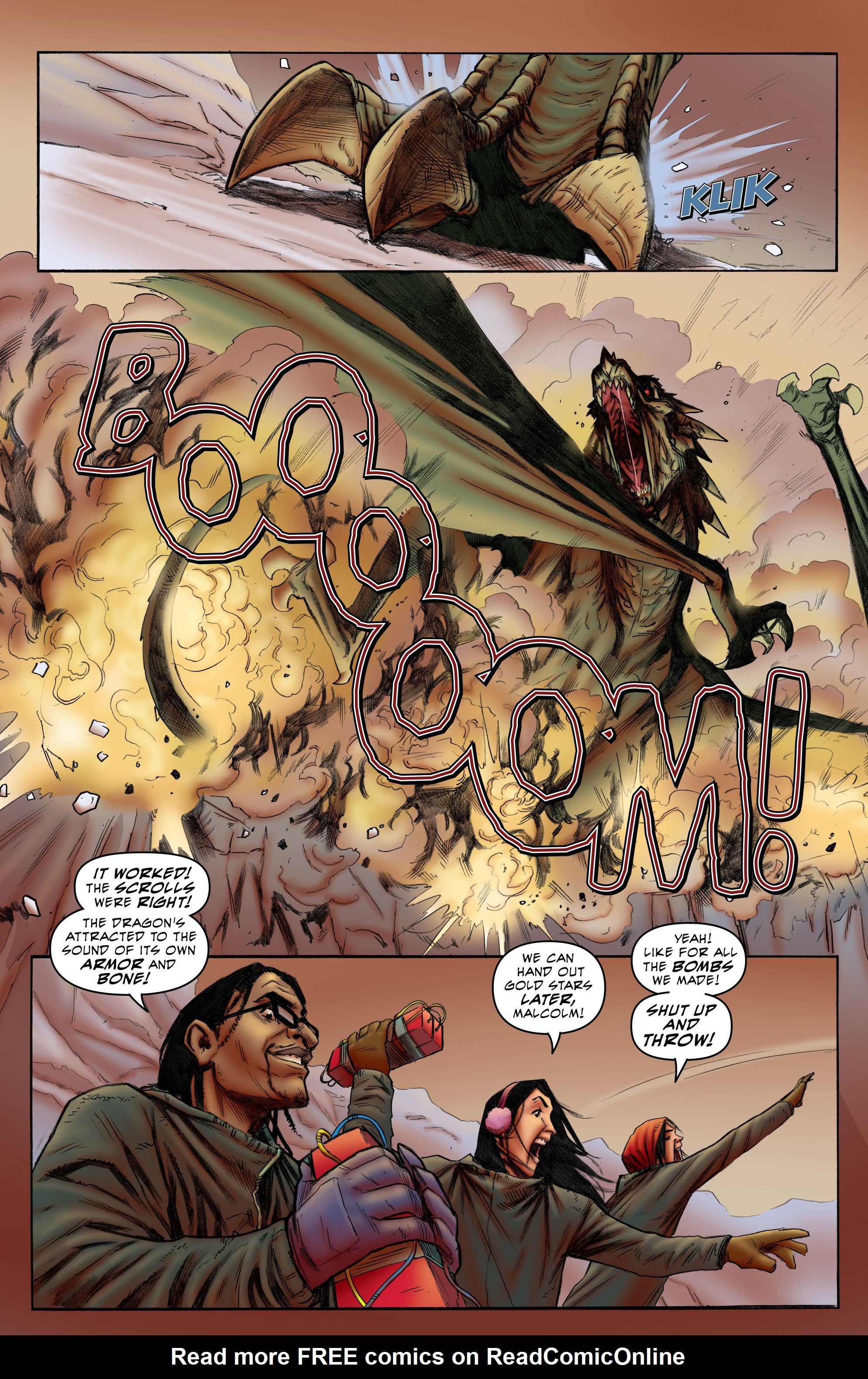 Read online A Town Called Dragon comic -  Issue #5 - 31