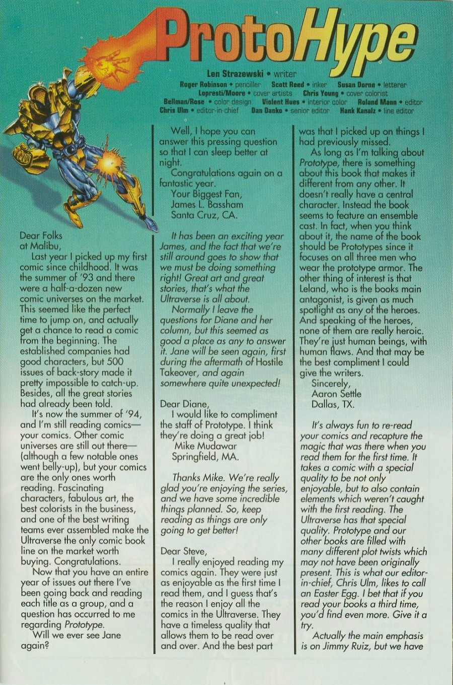 Read online Prototype (1993) comic -  Issue #14 - 26