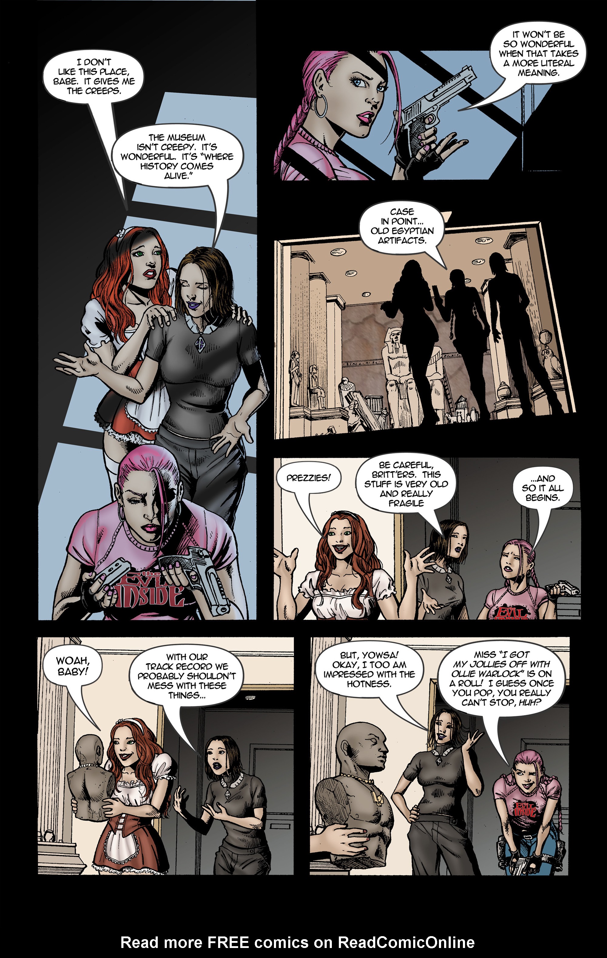 Read online Chaos Campus: Sorority Girls Vs. Zombies comic -  Issue #17 - 4