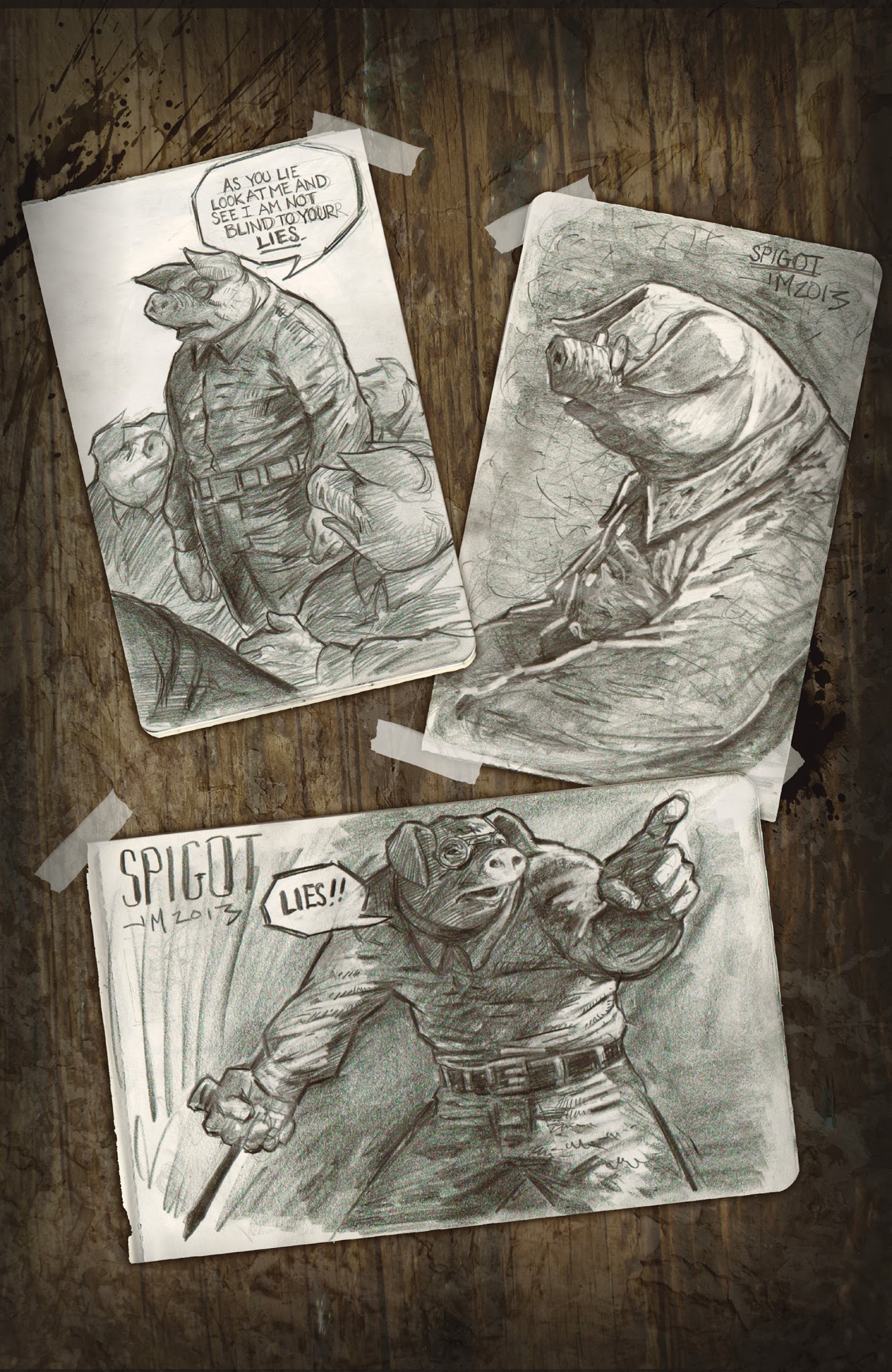Read online Oink: Heaven's Butcher comic -  Issue # TPB - 104