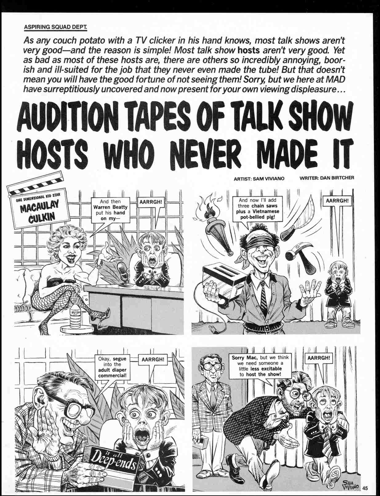 Read online MAD comic -  Issue #320 - 47