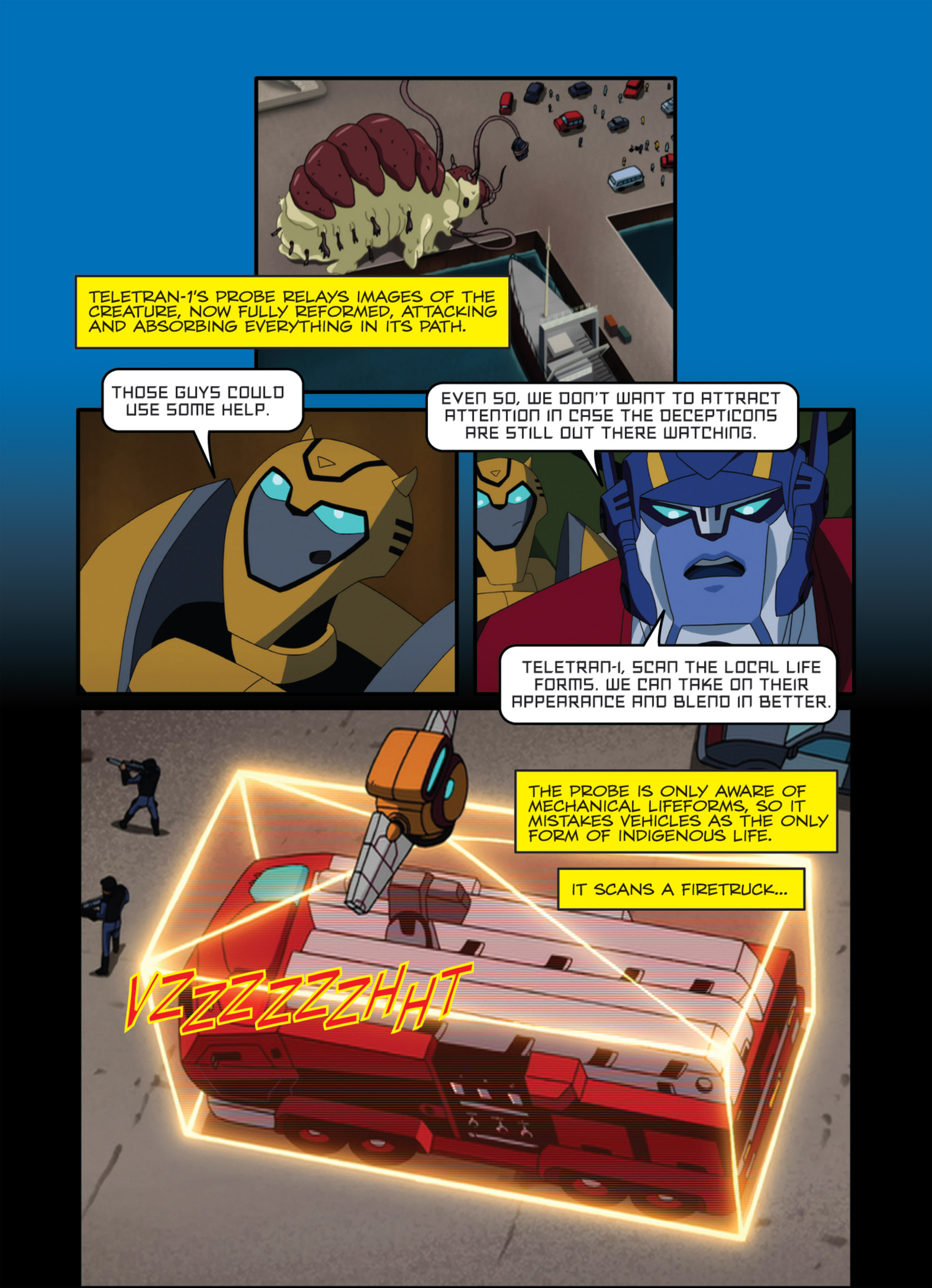 Read online Transformers Animated comic -  Issue #1 - 55