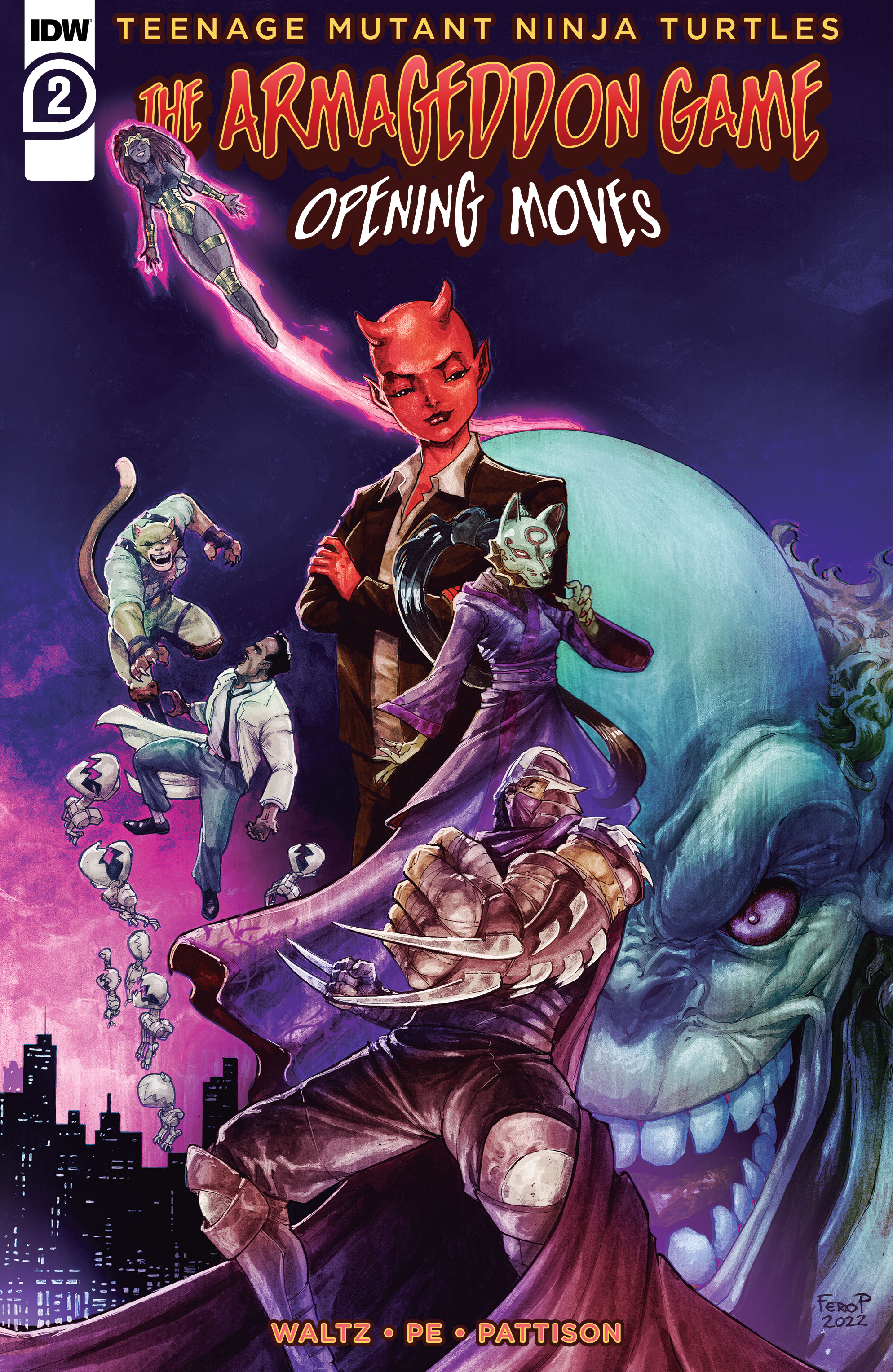 Read online Teenage Mutant Ninja Turtles: The Armageddon Game—Opening Moves comic -  Issue #2 - 1