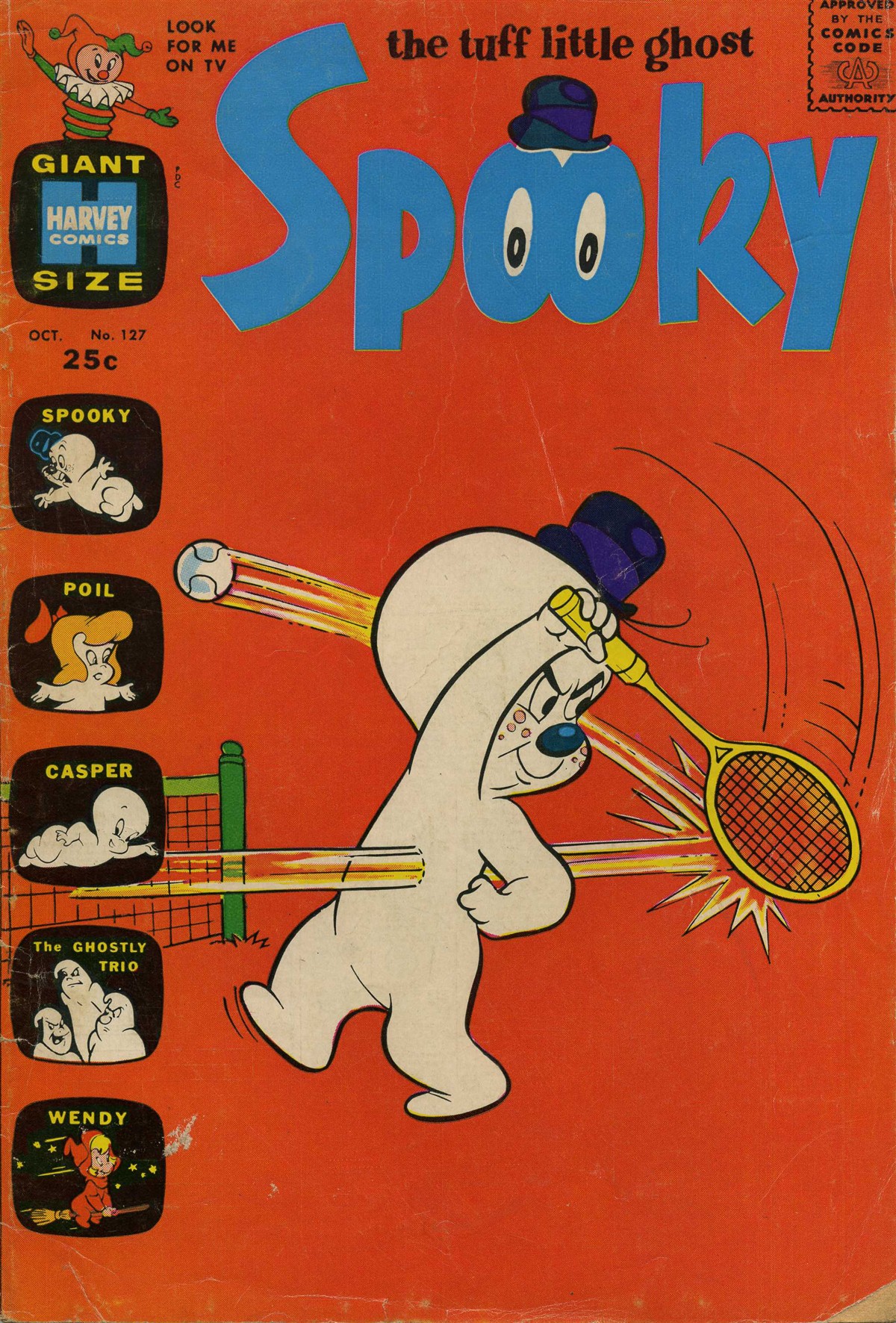 Read online Spooky comic -  Issue #127 - 1