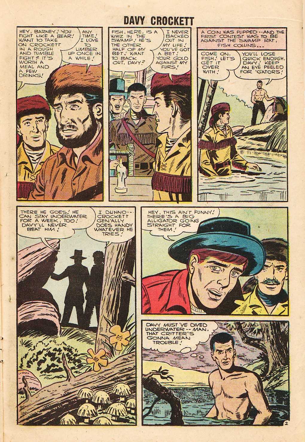Read online Davy Crockett comic -  Issue #8 - 21
