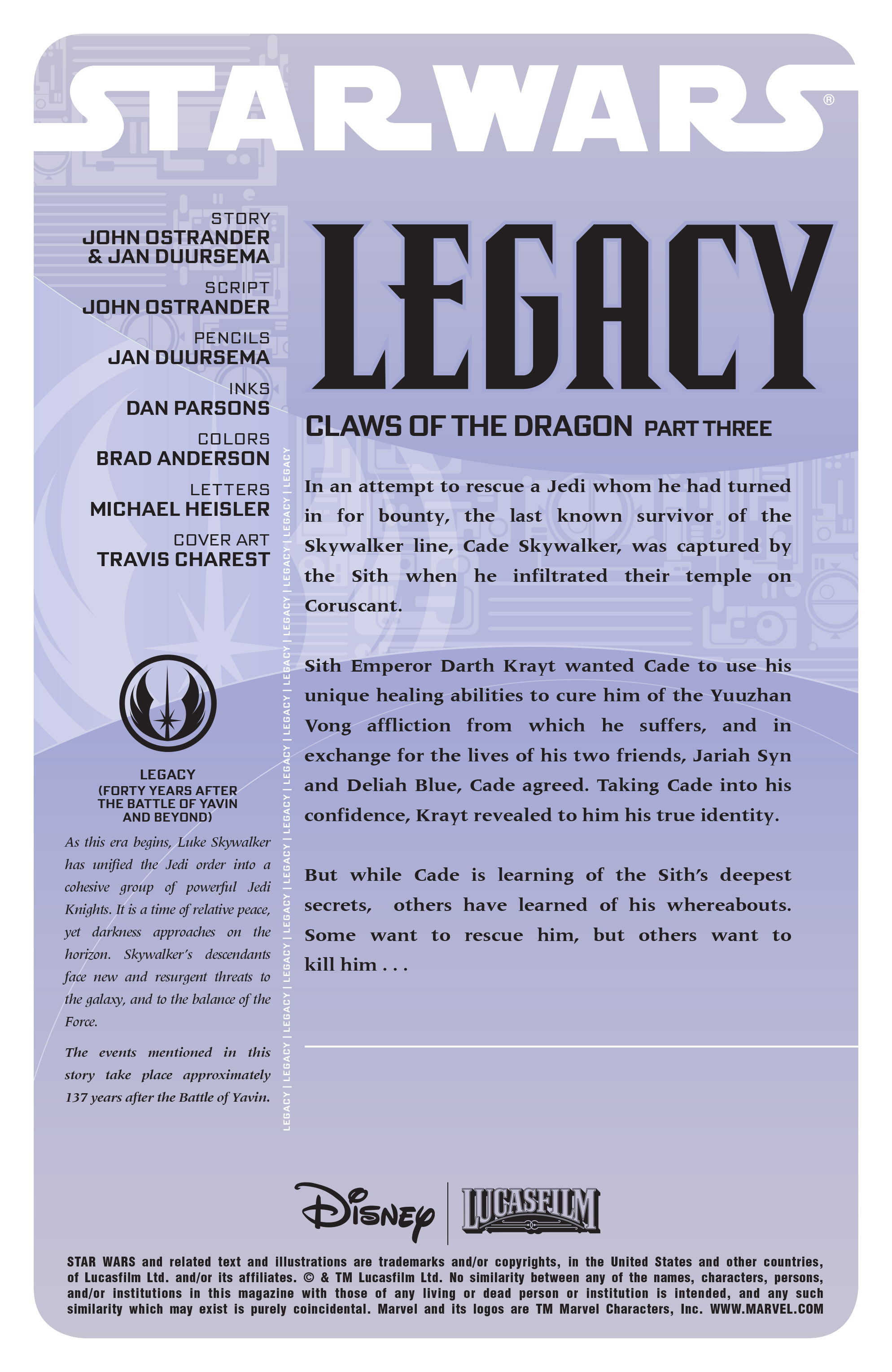 Read online Star Wars Legends: Legacy - Epic Collection comic -  Issue # TPB 1 (Part 4) - 68