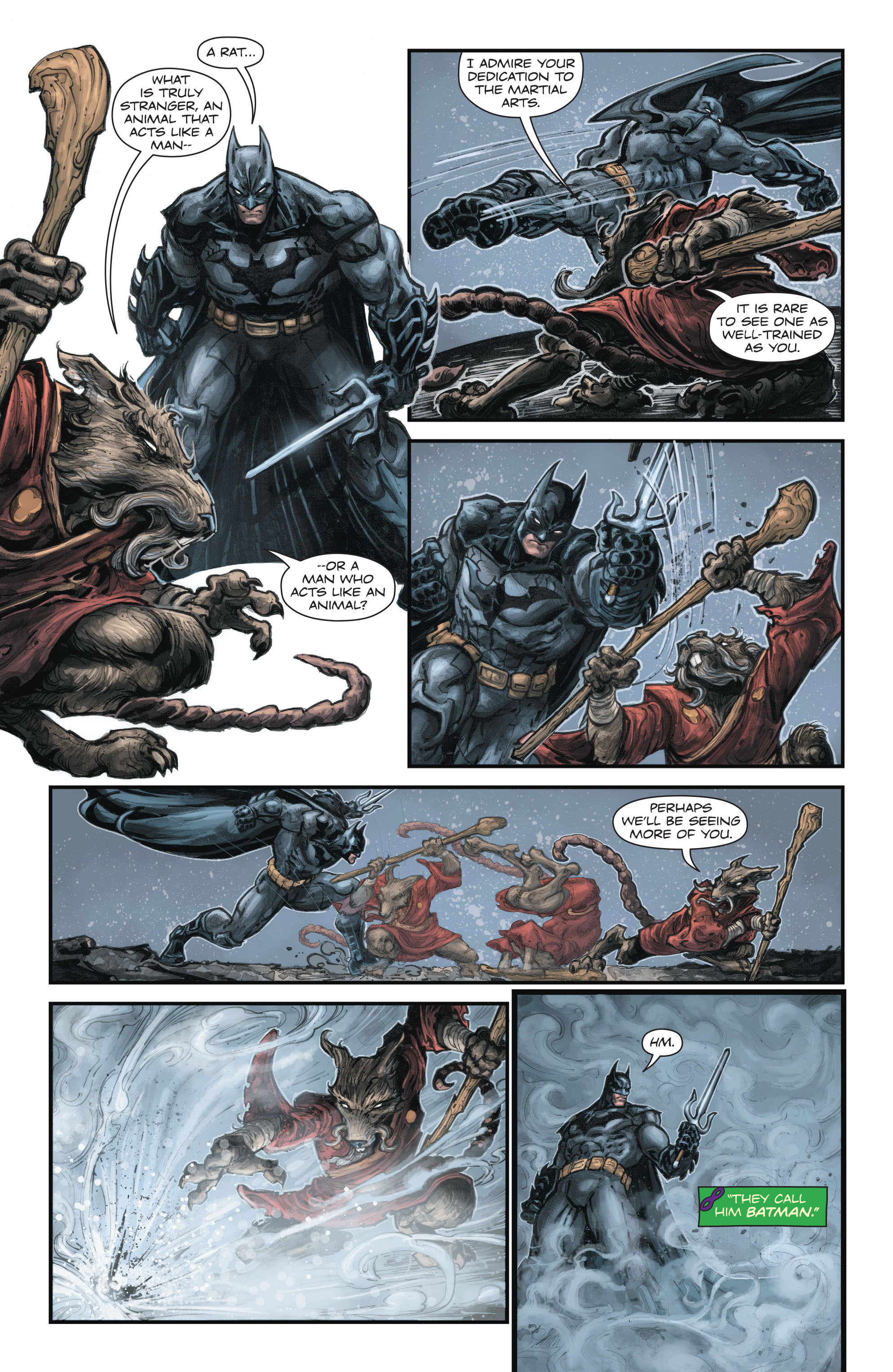 Read online Batman/Teenage Mutant Ninja Turtles comic -  Issue #2 - 11