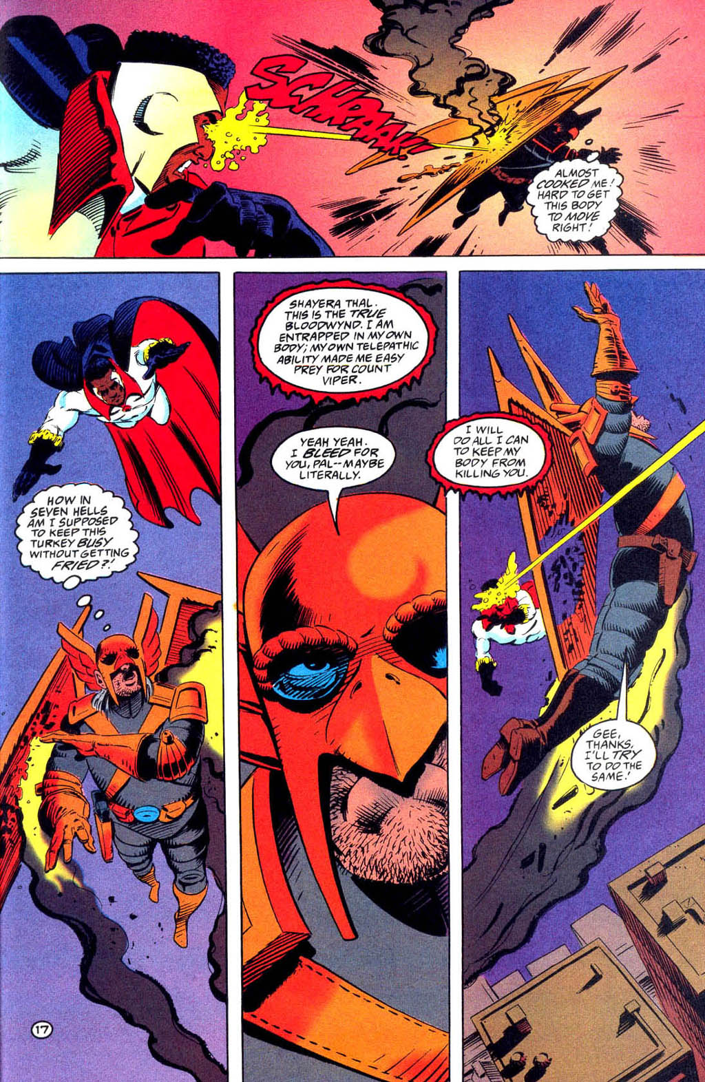 Hawkman (1993) Issue #5 #8 - English 18
