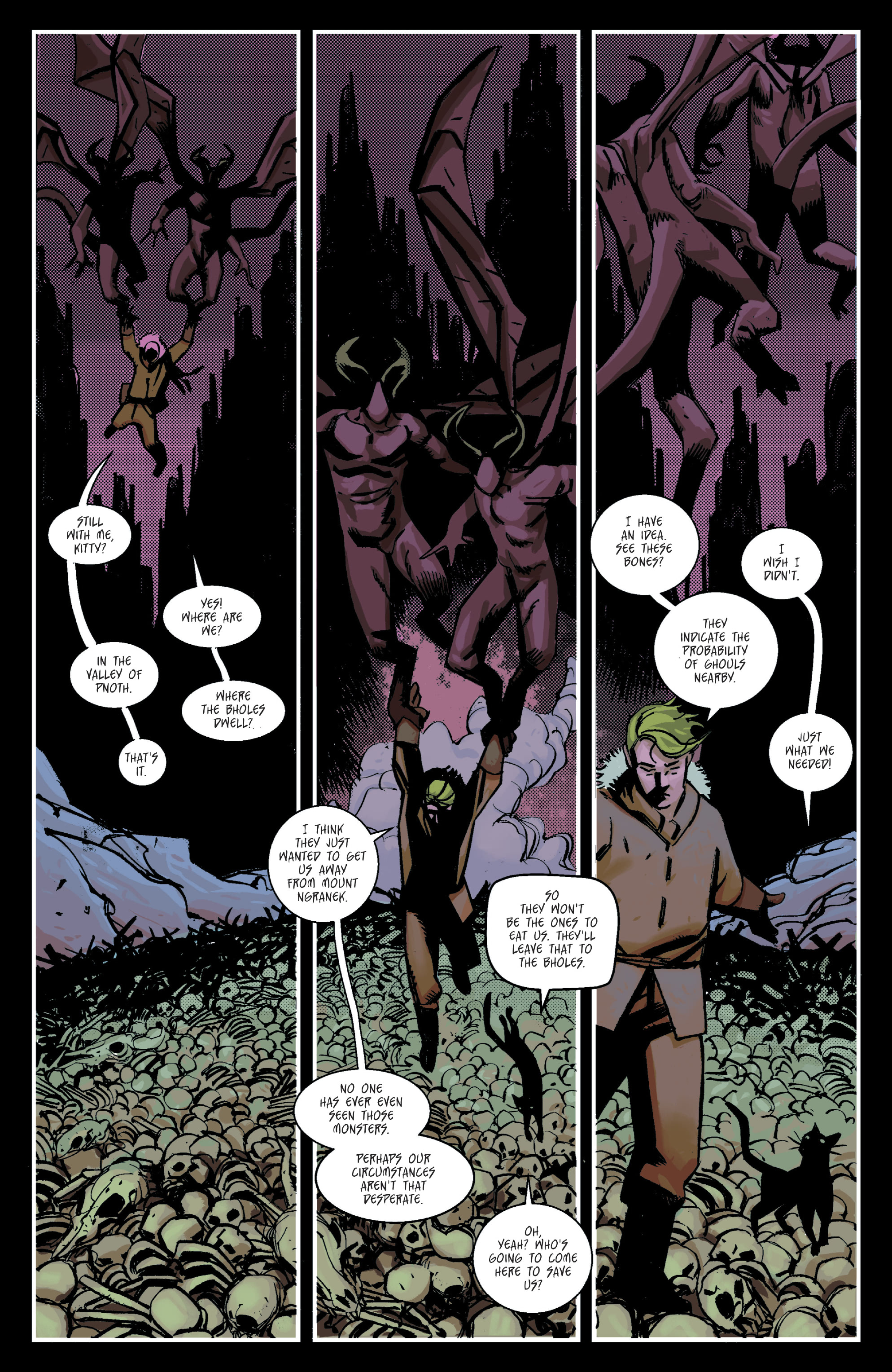 Read online Lovecraft Unknown Kadath comic -  Issue #3 - 9