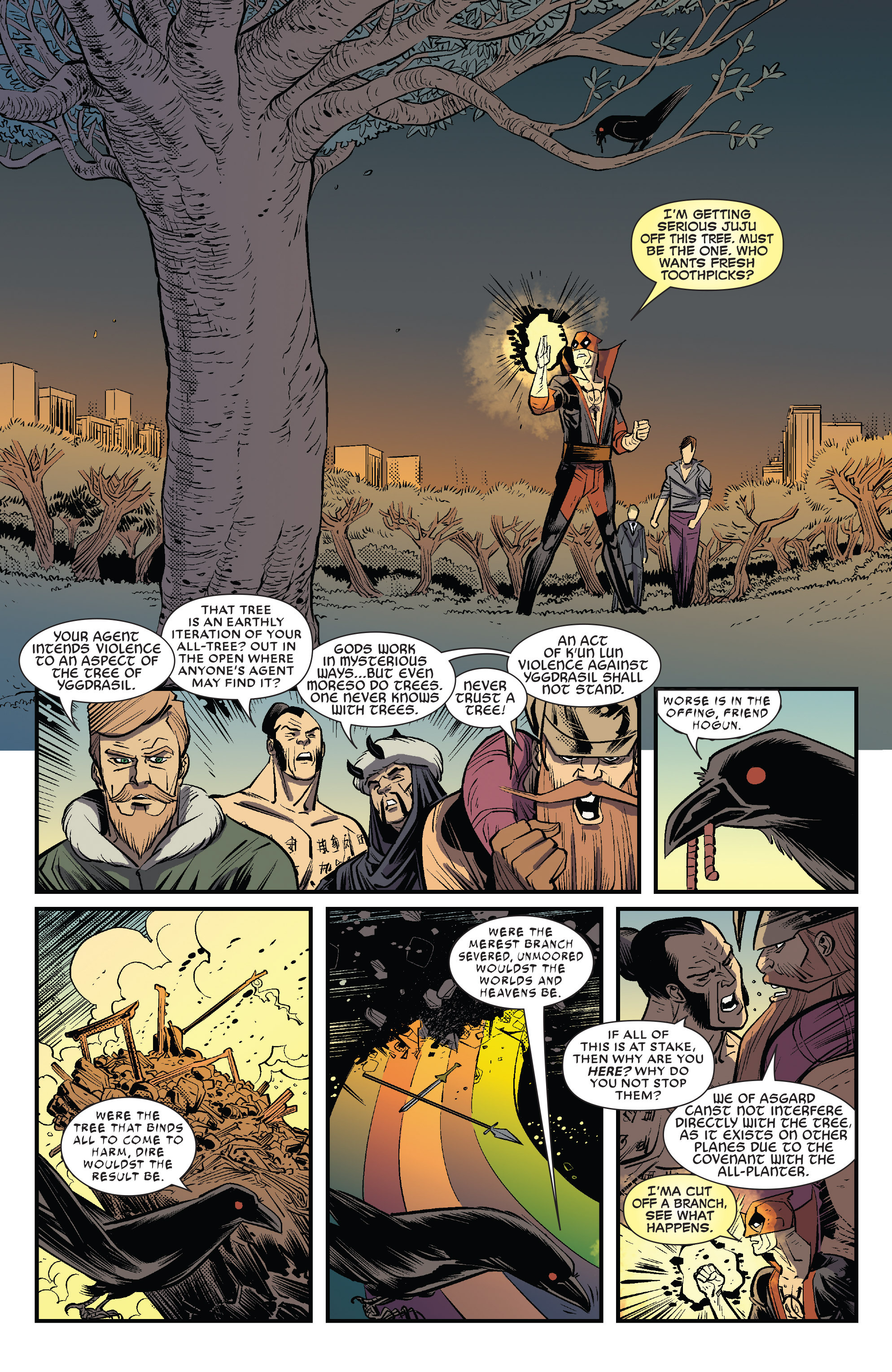 Read online Deadpool V Gambit comic -  Issue #5 - 12