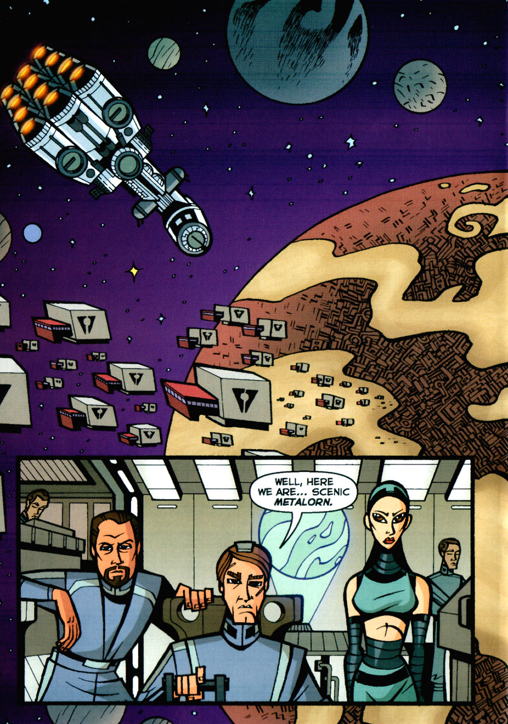 Read online Star Wars: Clone Wars Adventures comic -  Issue # TPB 5 - 36