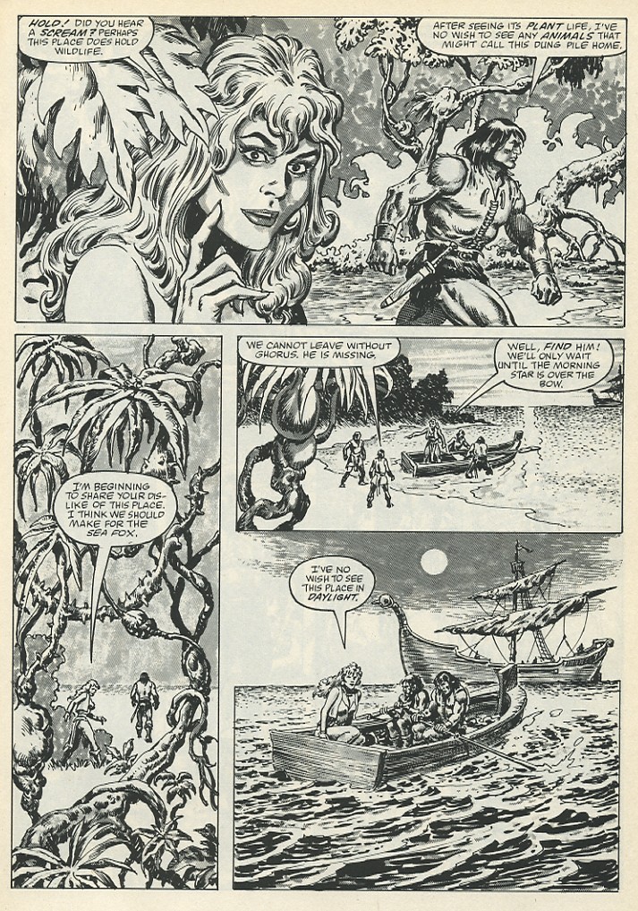 Read online The Savage Sword Of Conan comic -  Issue #139 - 33