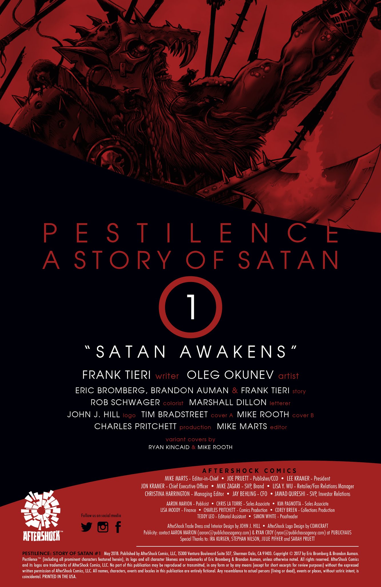 Read online Pestilence: A Story of Satan comic -  Issue #1 - 3