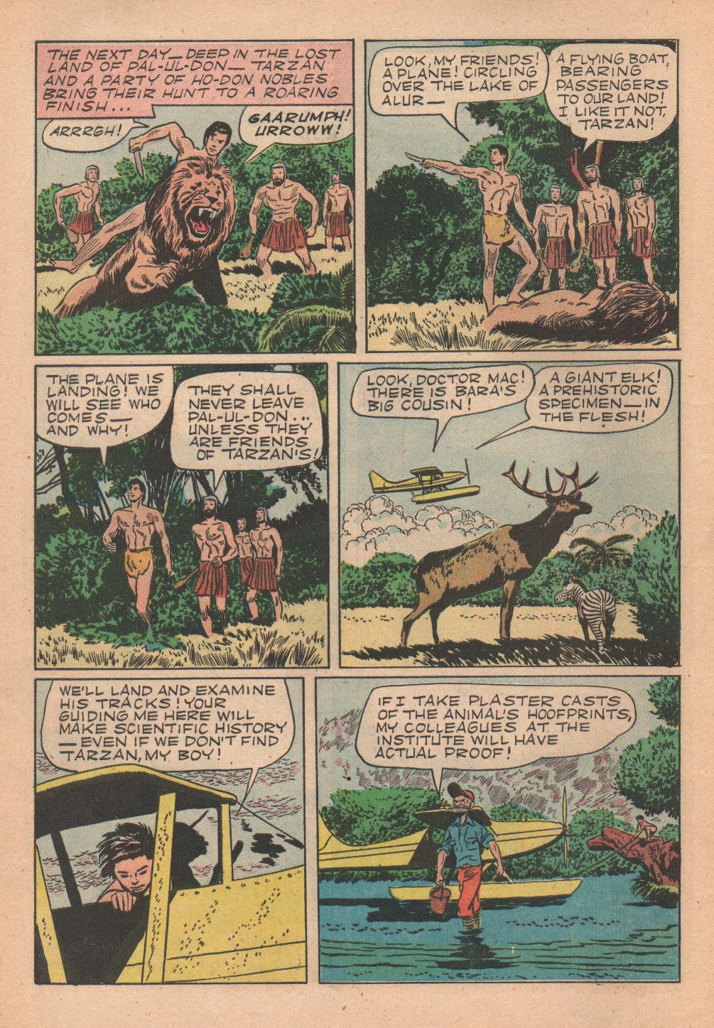 Read online Tarzan (1948) comic -  Issue #31 - 6