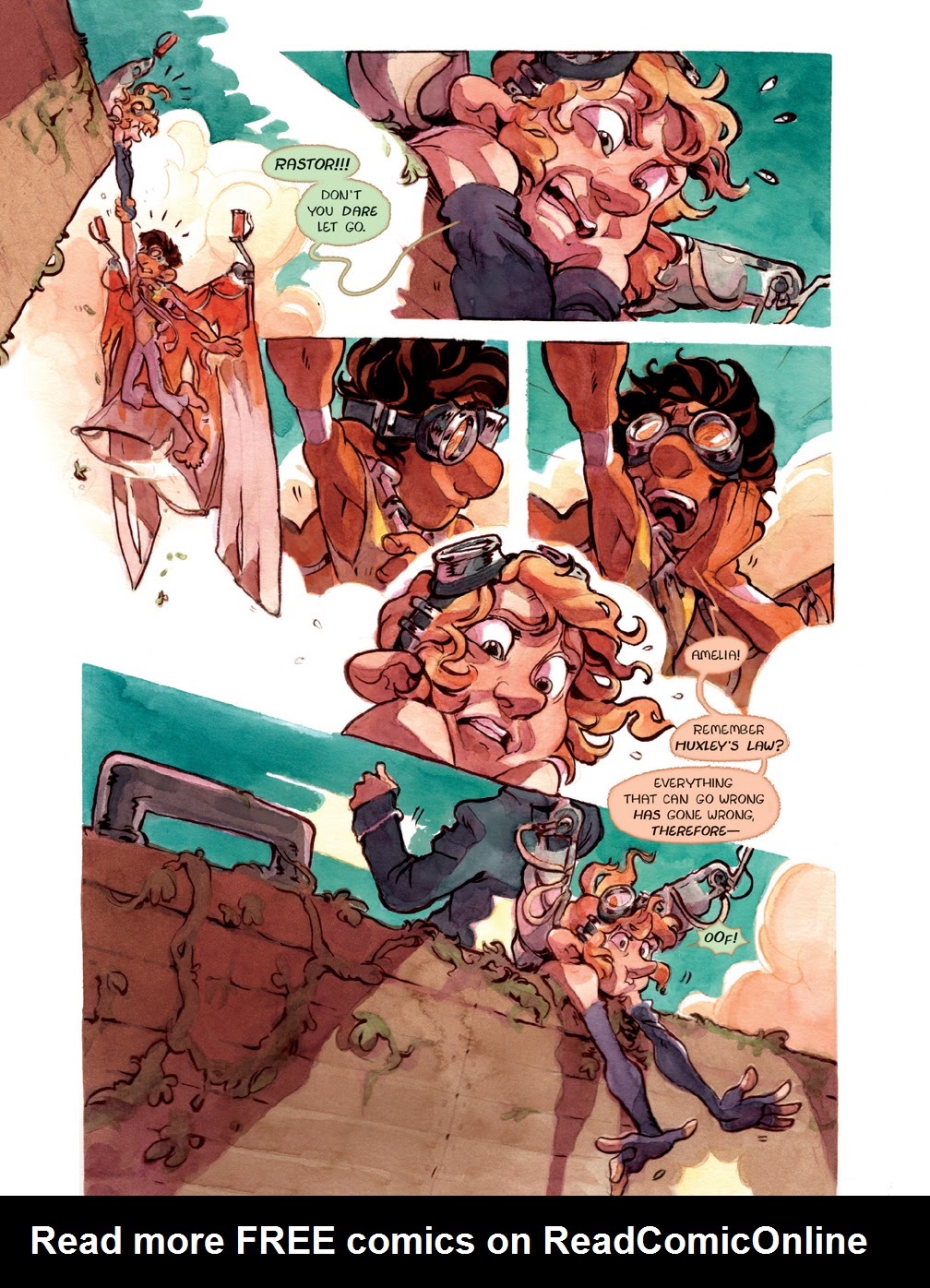 Read online Amelia Erroway: Castaway Commander comic -  Issue # TPB (Part 3) - 60