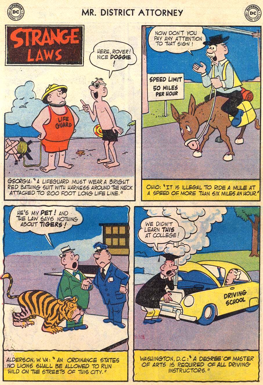 Read online Mr. District Attorney comic -  Issue #61 - 22