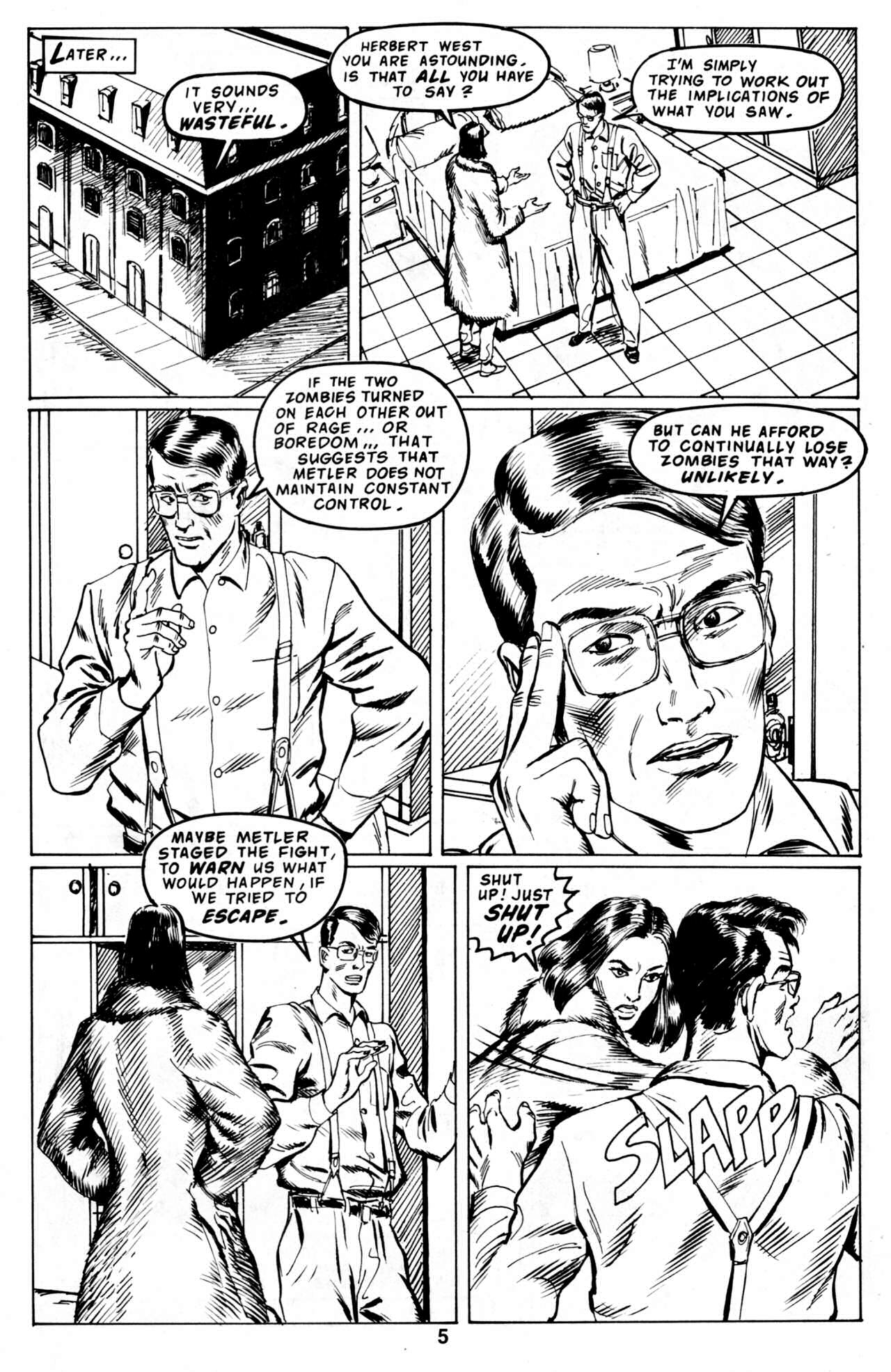 Read online Re-Animator: Dawn of the Re-animator comic -  Issue #4 - 7